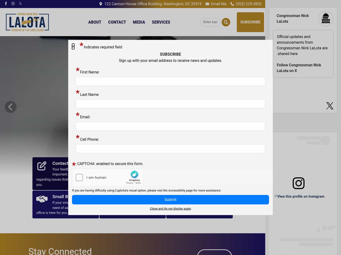 Latest website image capture
