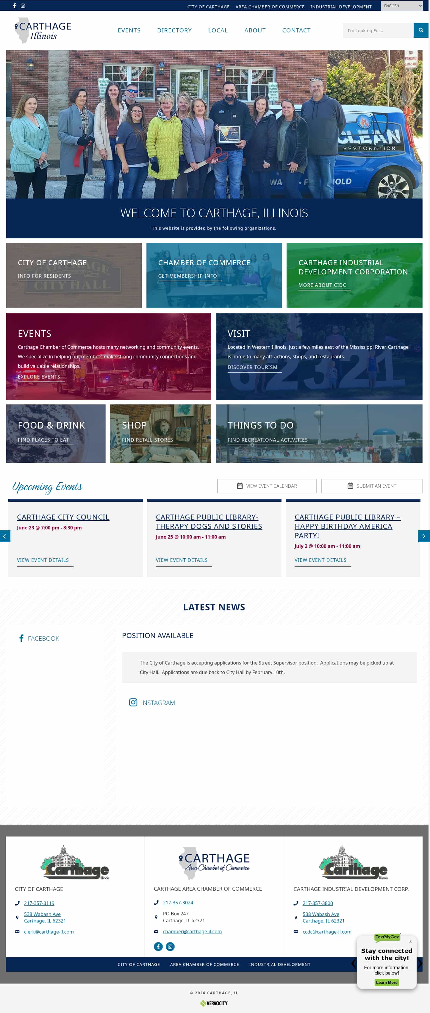 Latest website image capture