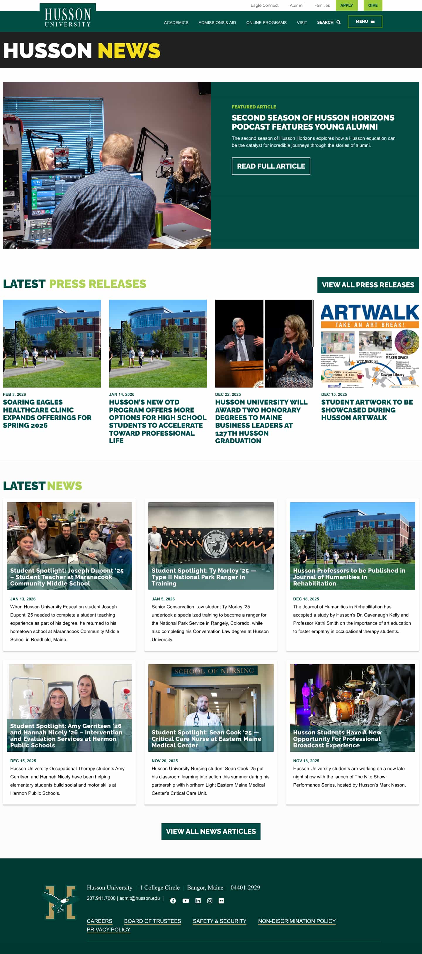 Latest website image capture