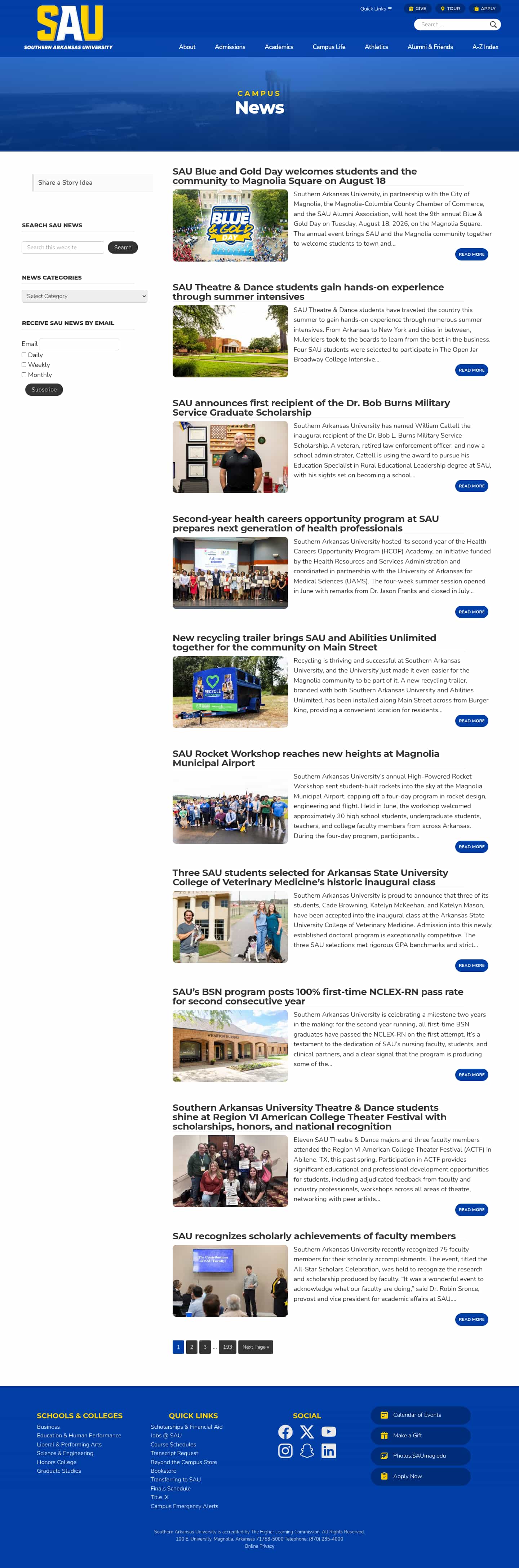 Latest website image capture