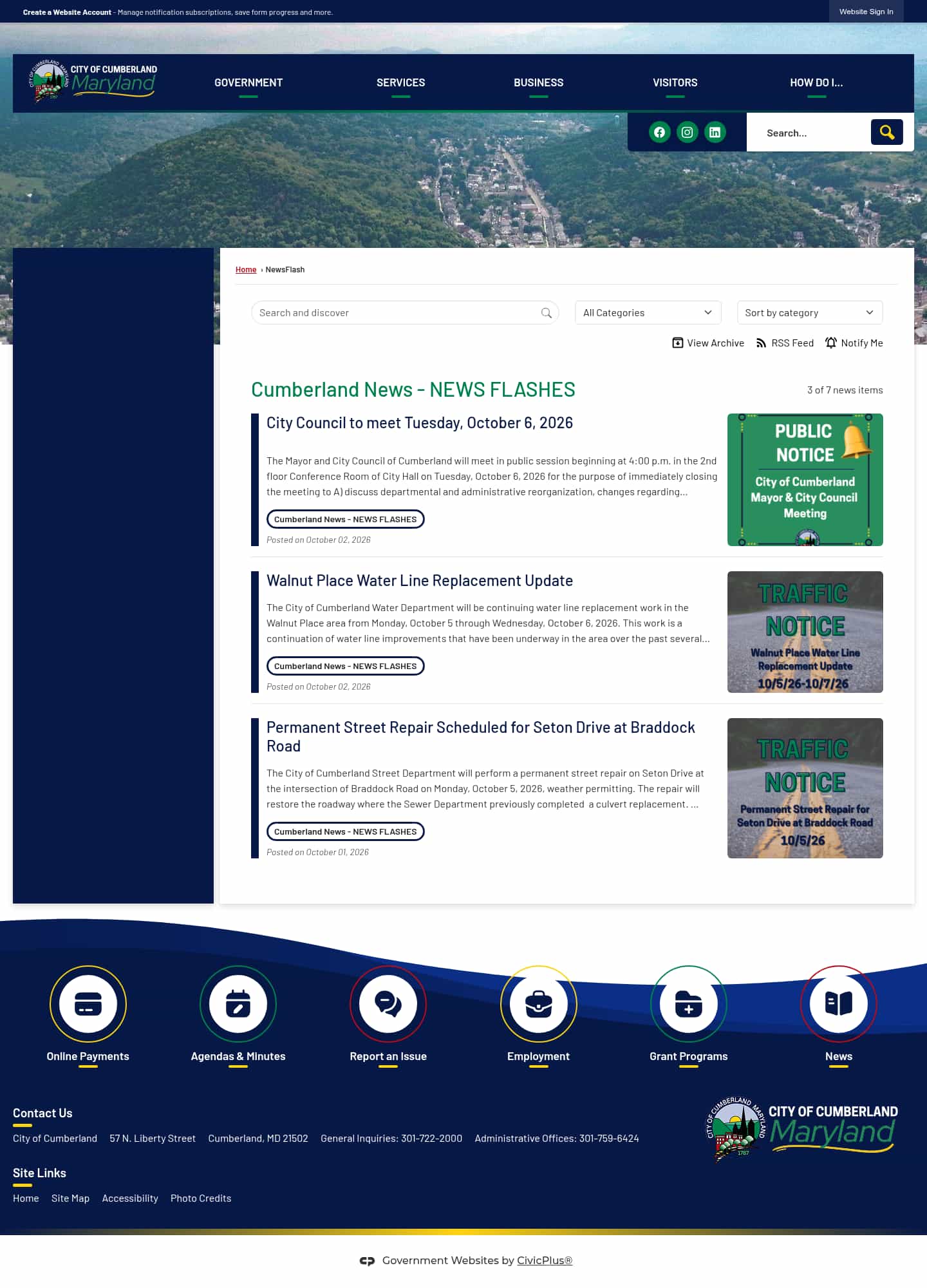 Latest website image capture