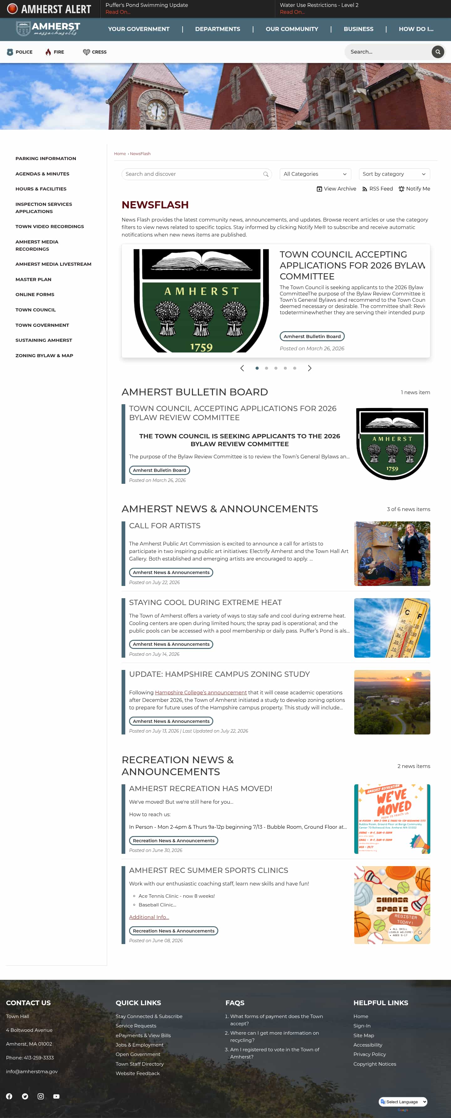 Latest website image capture