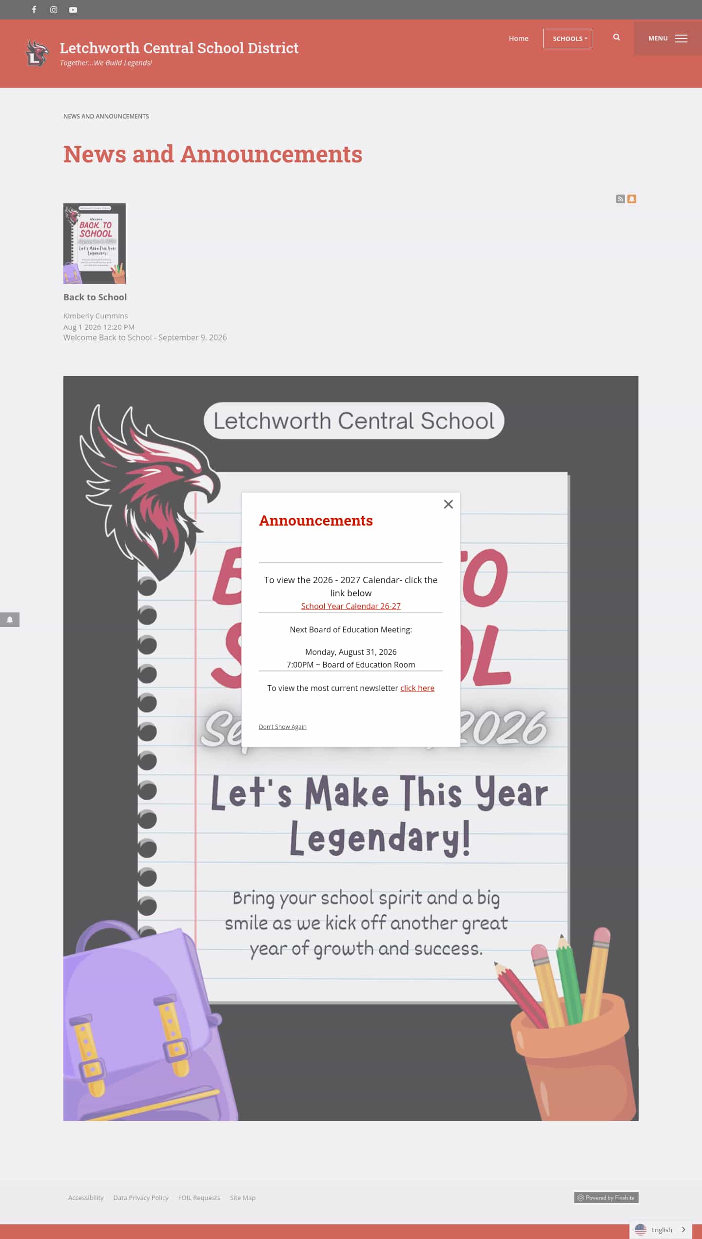 Latest website image capture