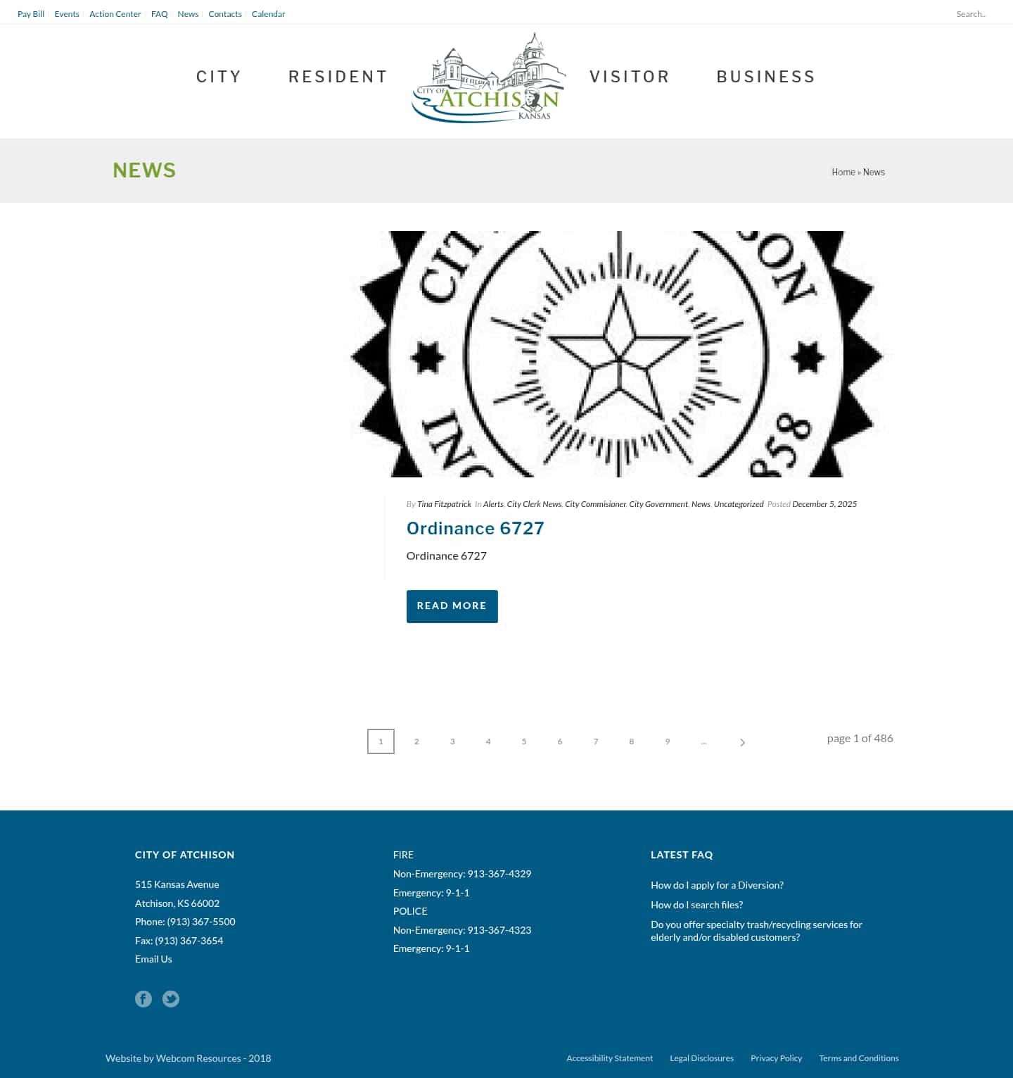 Latest website image capture