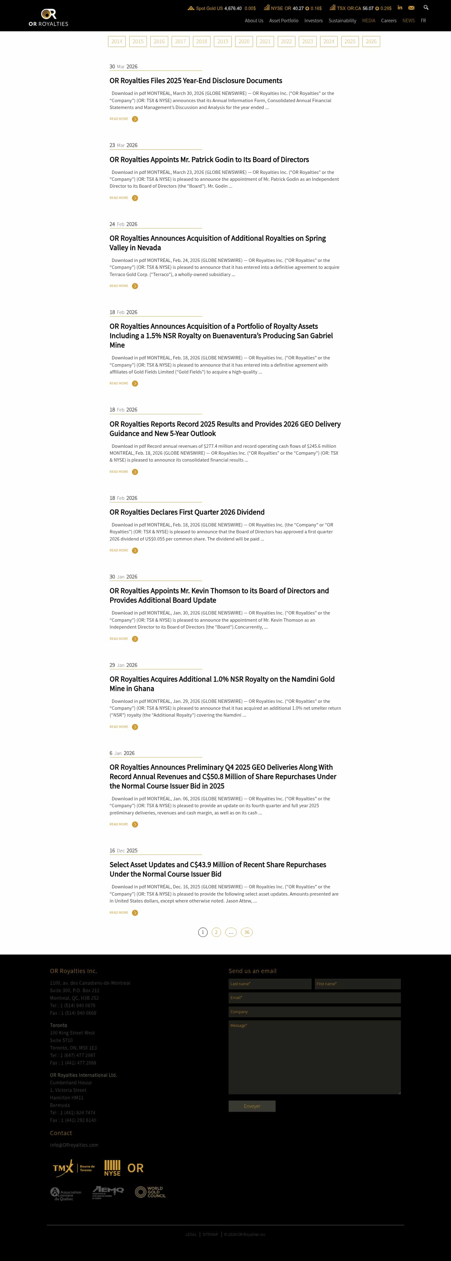 Latest website image capture