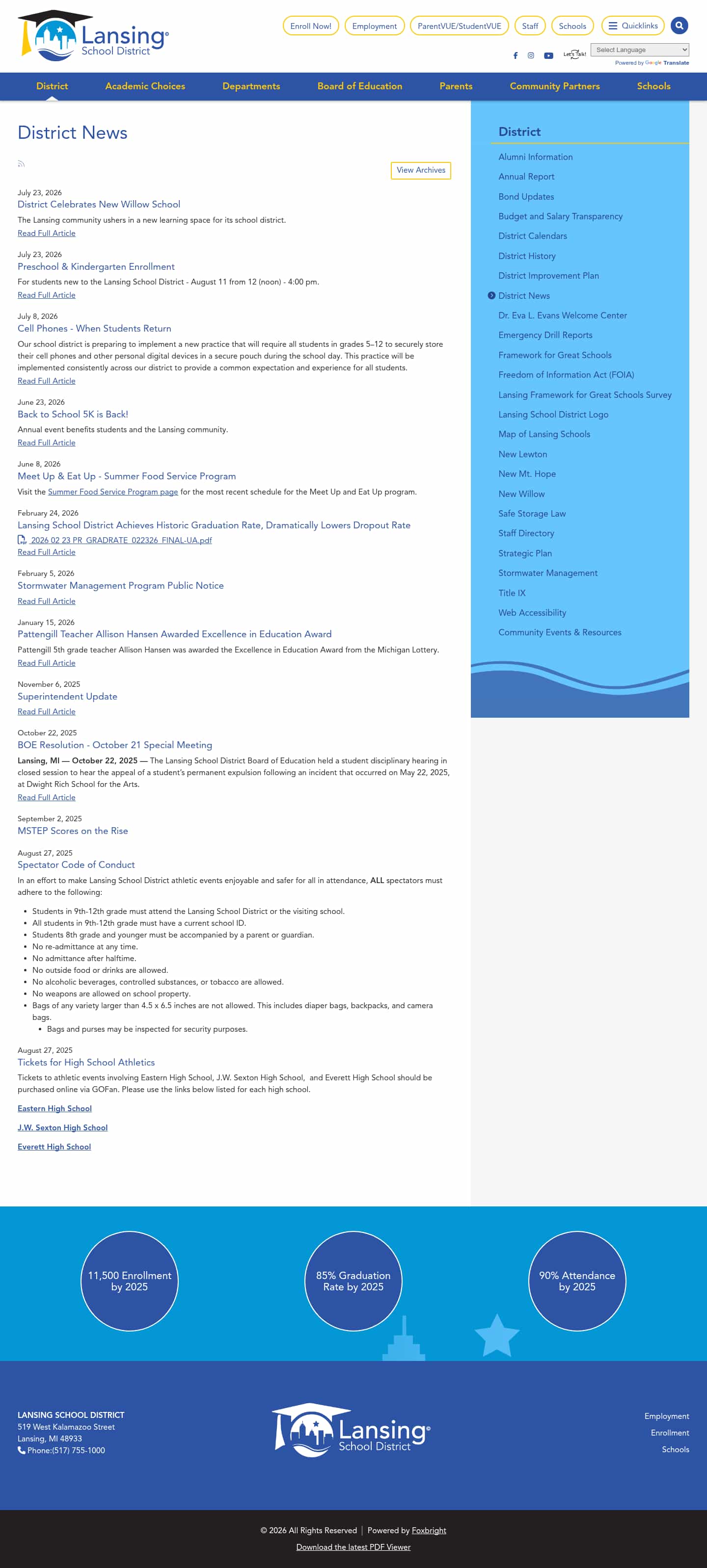 Latest website image capture