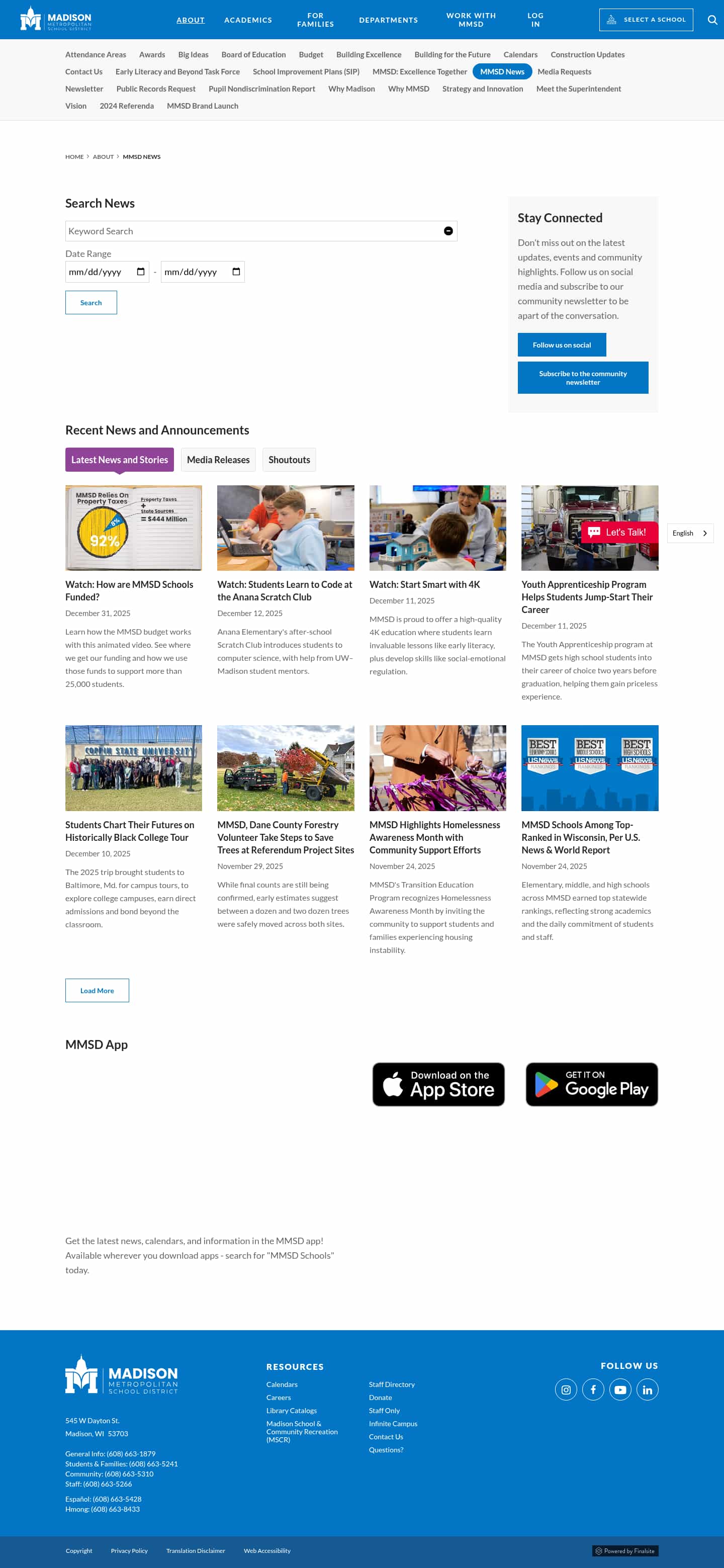 Latest website image capture