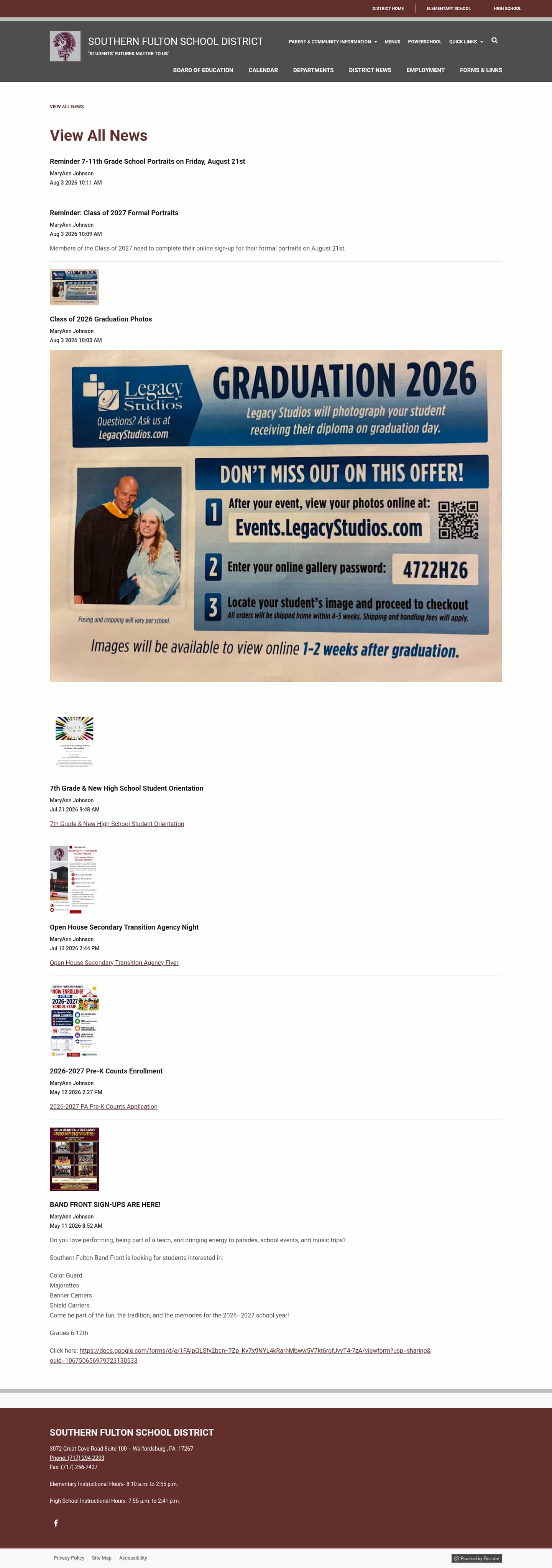 Latest website image capture