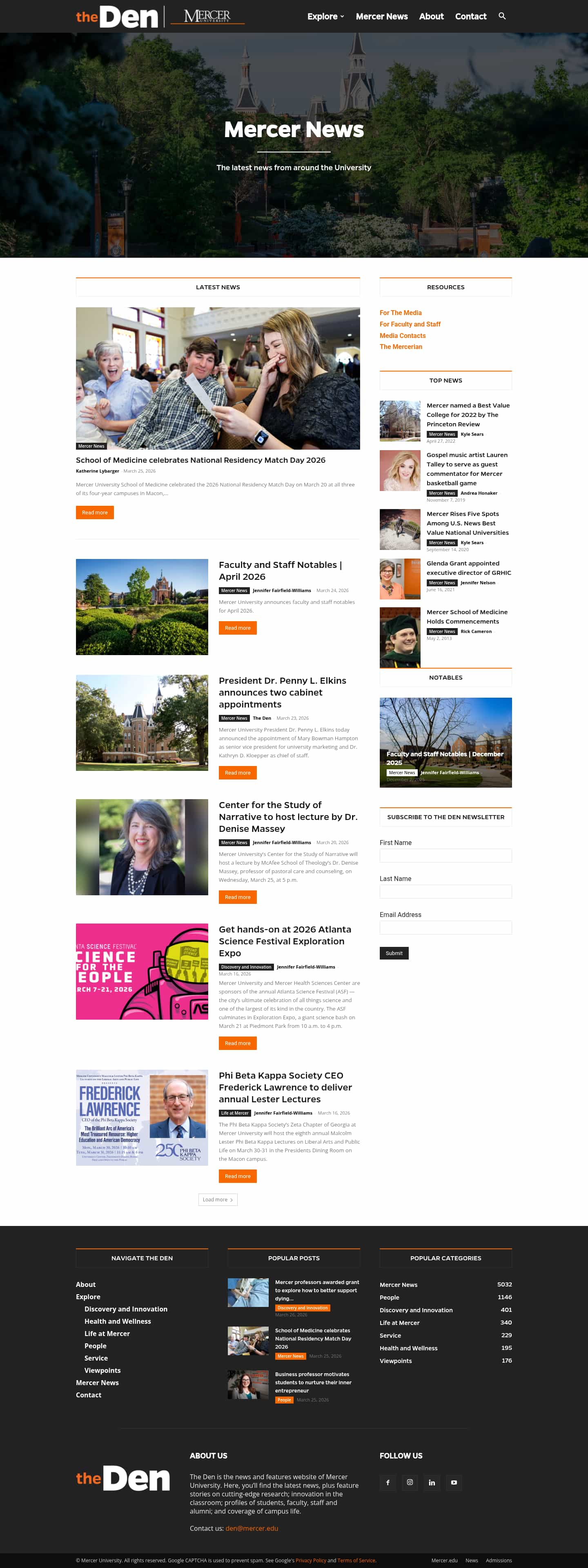 Latest website image capture