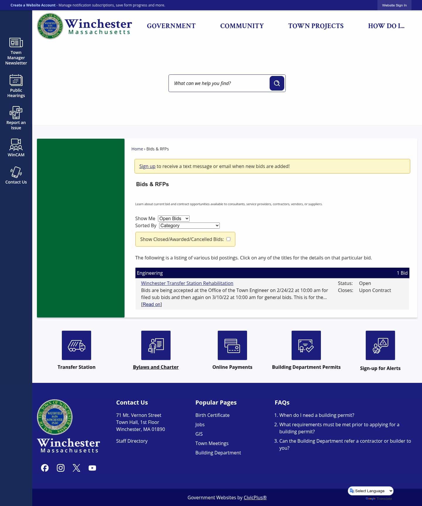 Latest website image capture