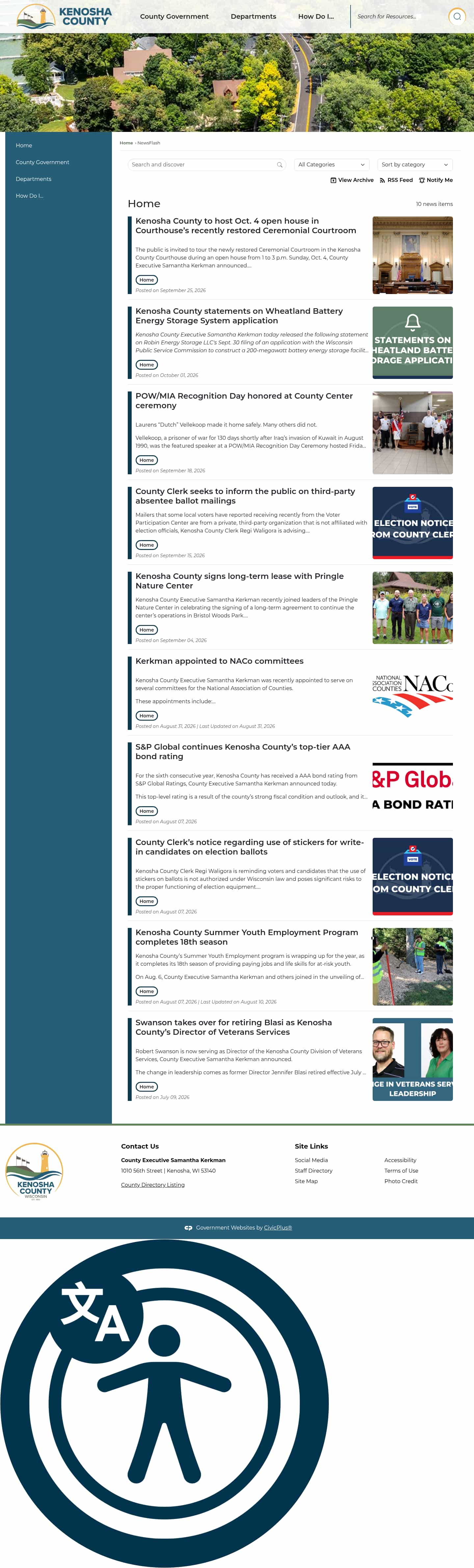 Latest website image capture