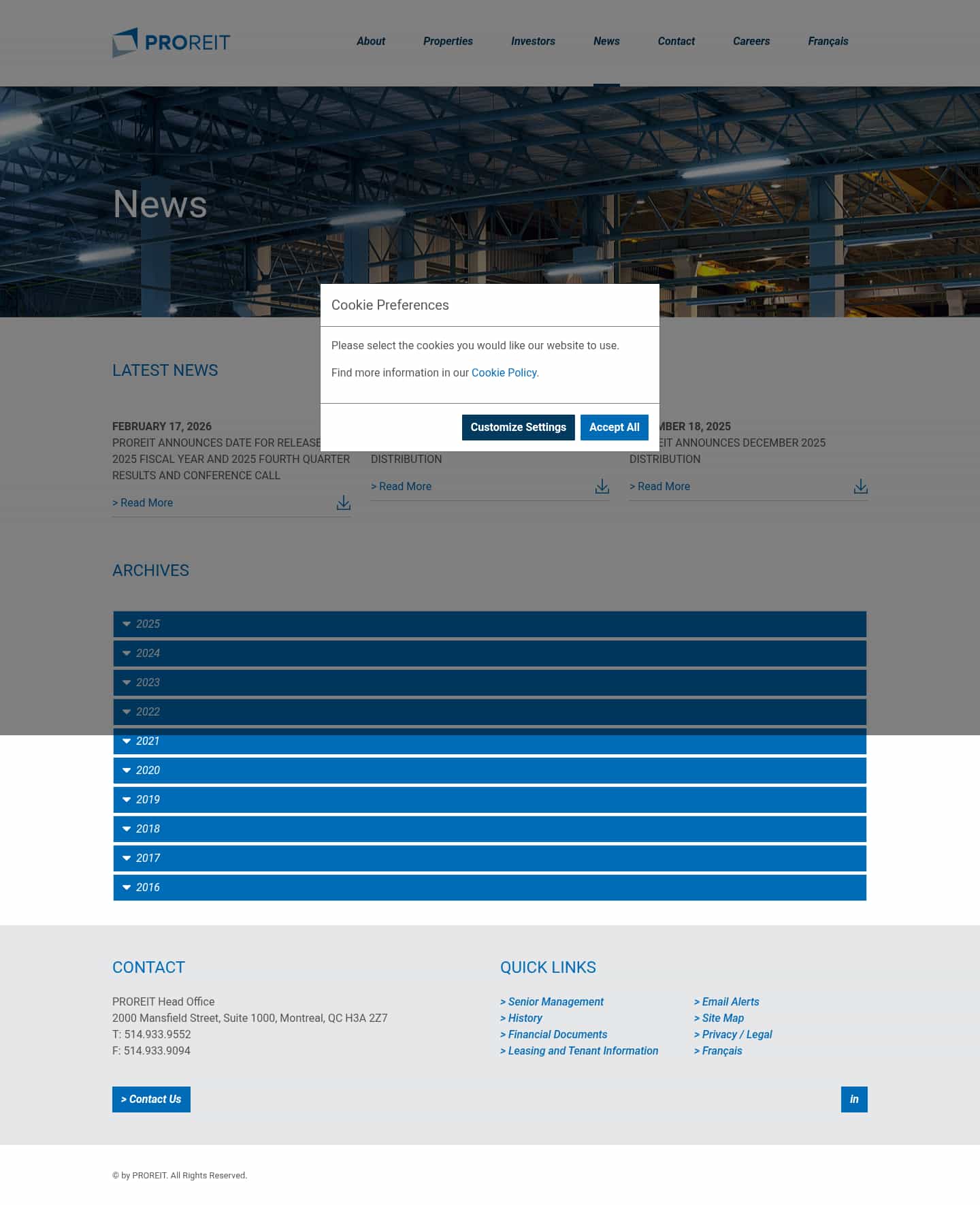 Latest website image capture