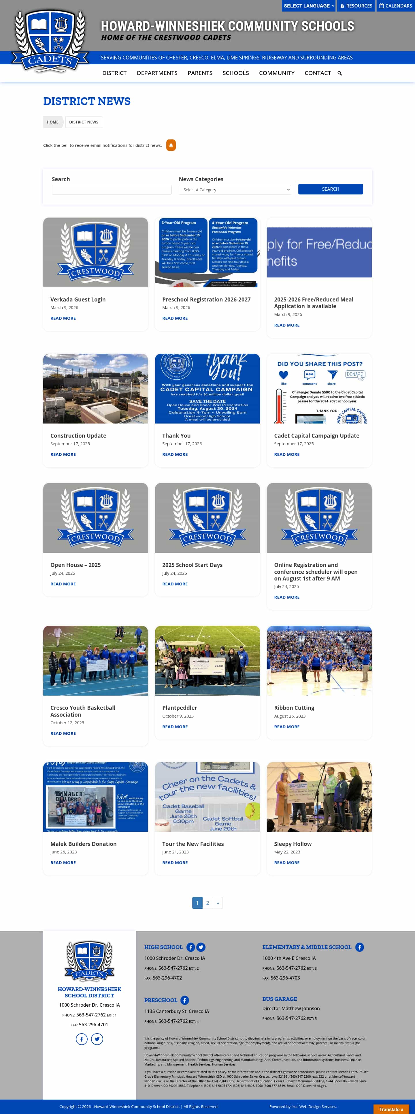 Latest website image capture