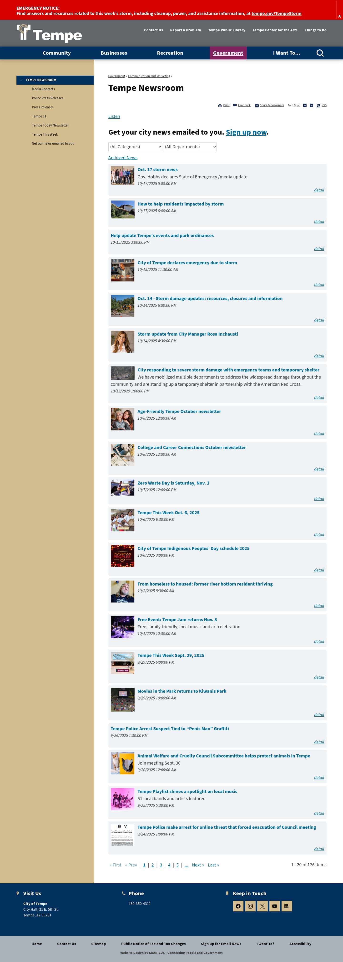 Latest website image capture