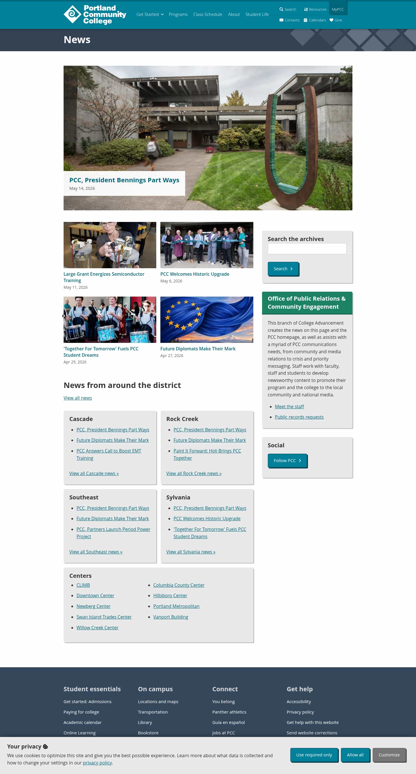 Latest website image capture