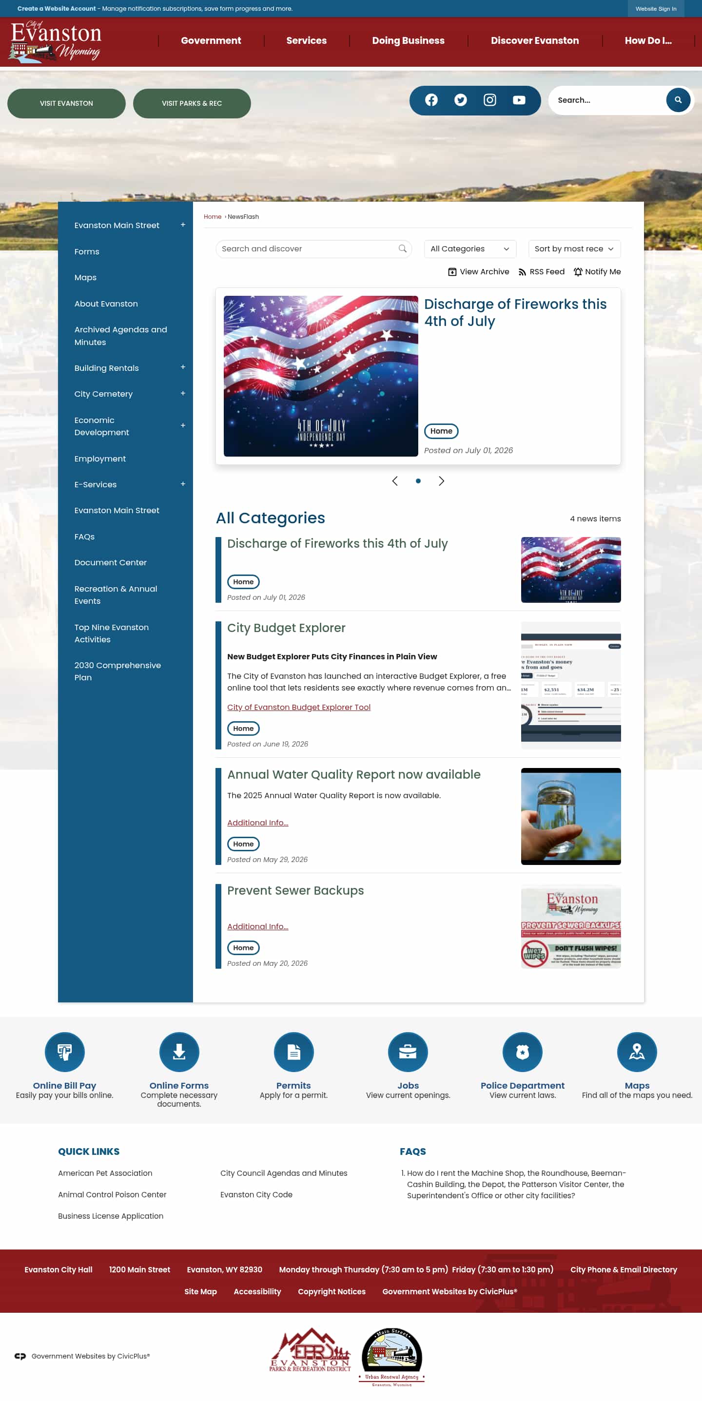 Latest website image capture