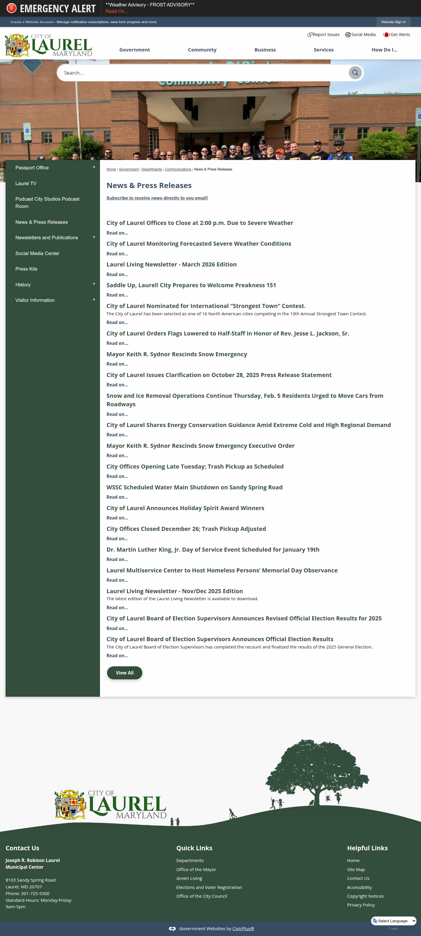 Latest website image capture