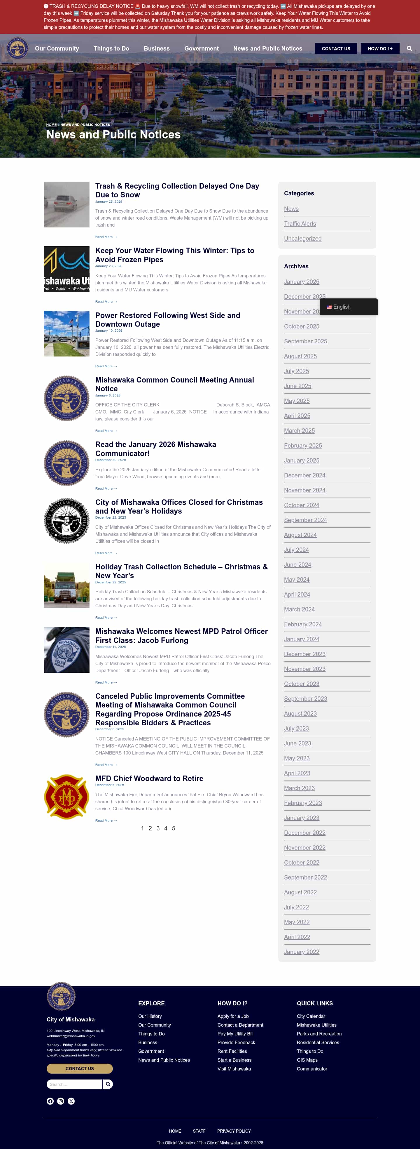 Latest website image capture