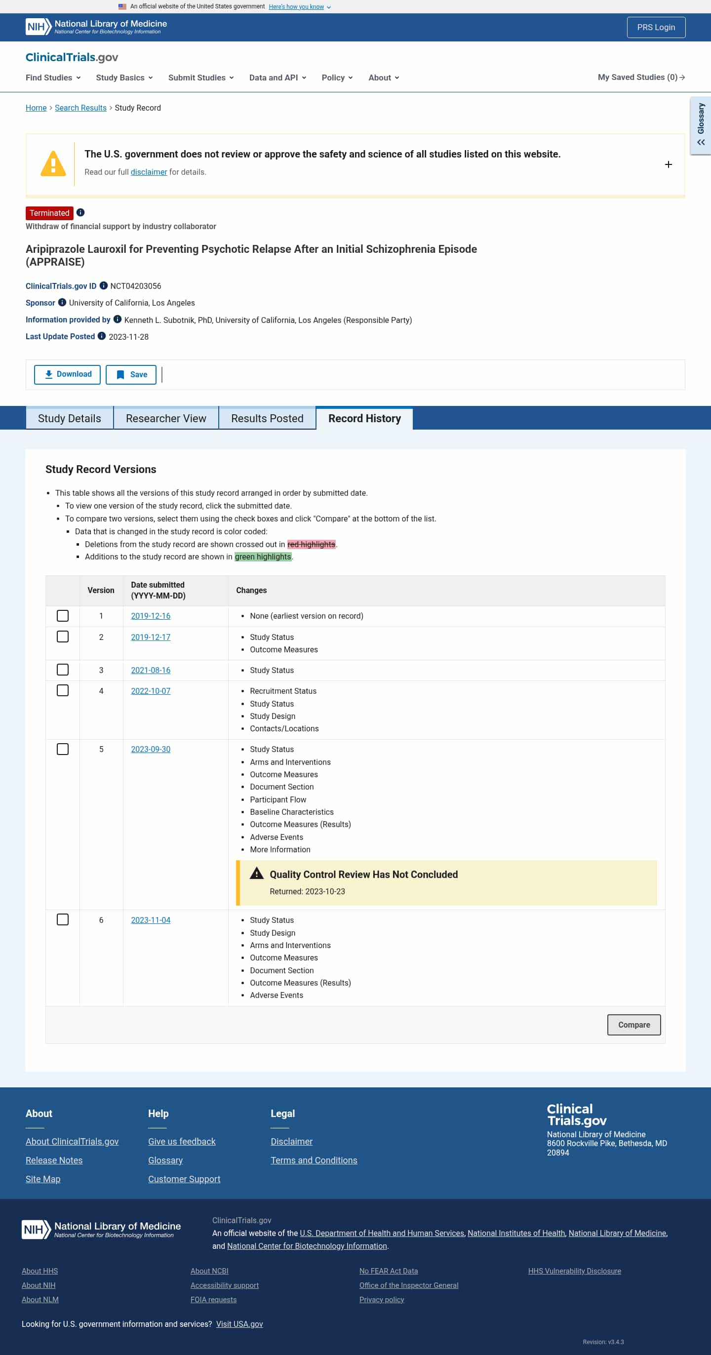 Latest website image capture