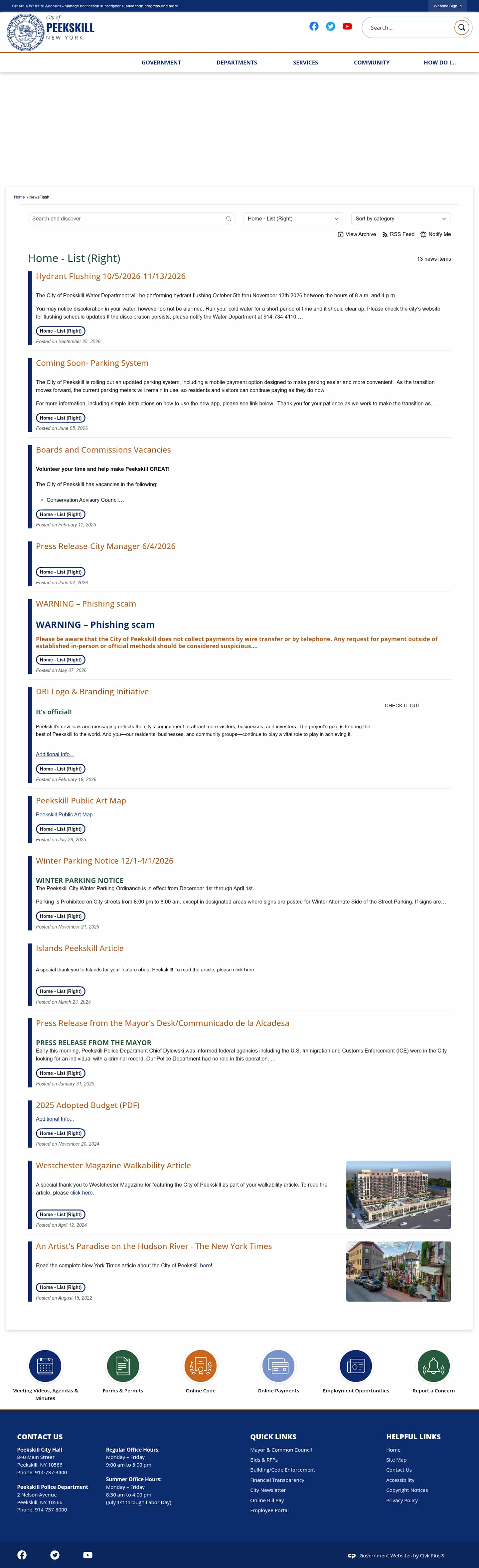Latest website image capture