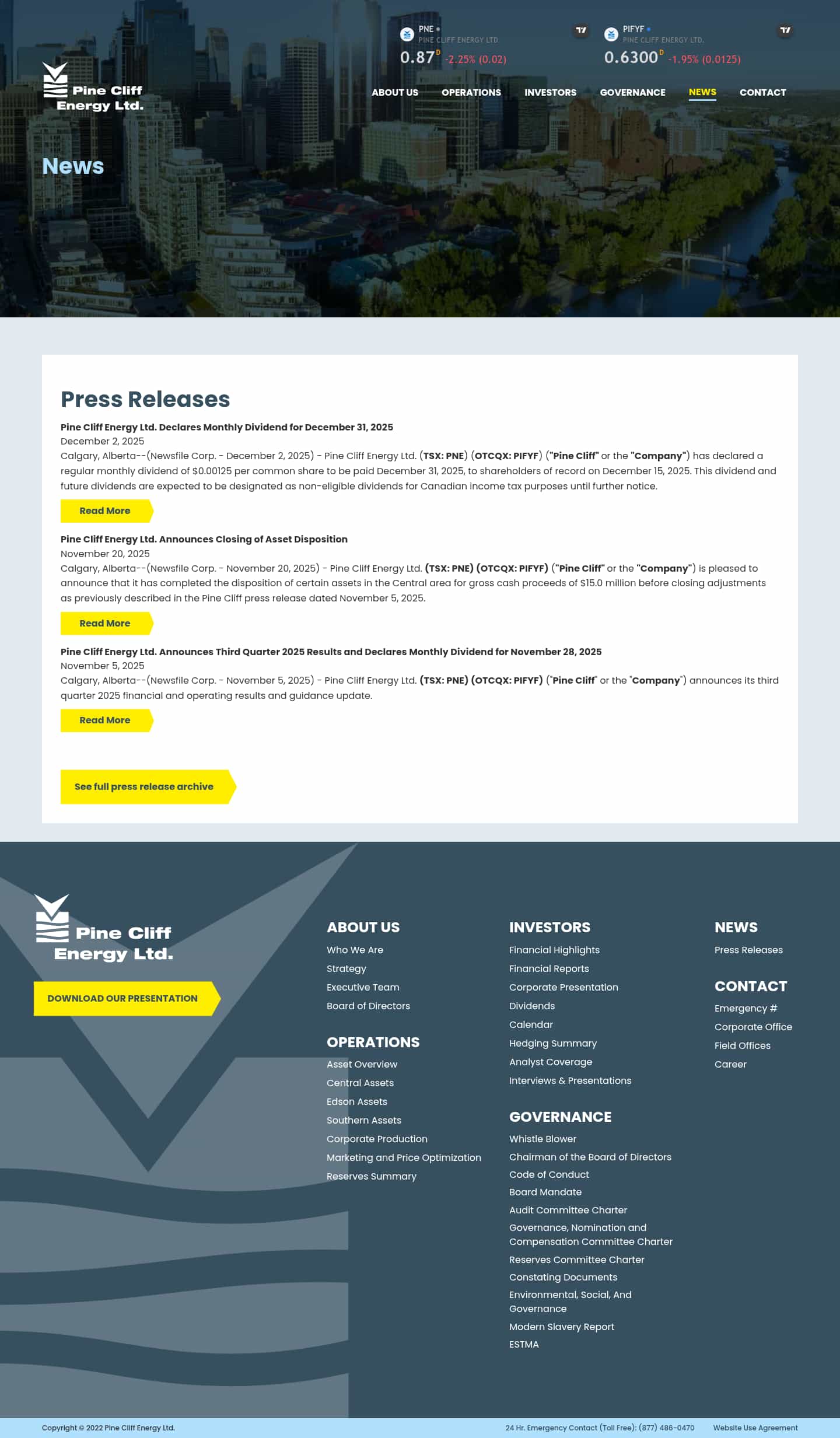 Latest website image capture