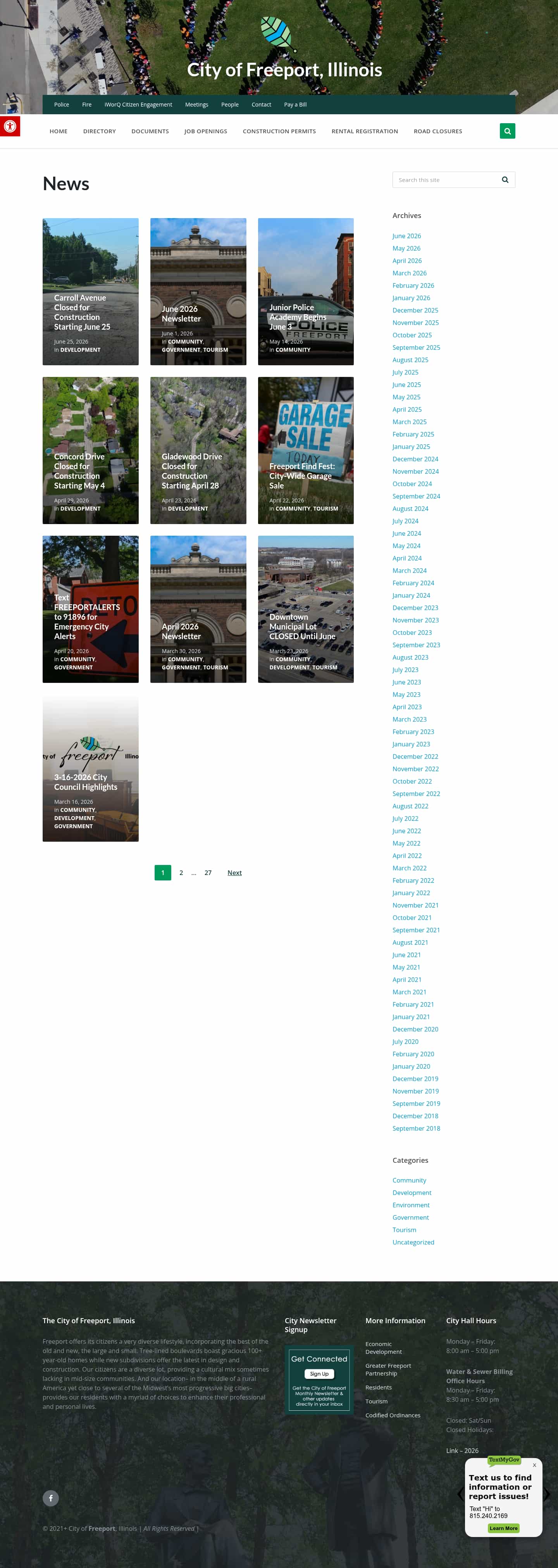 Latest website image capture
