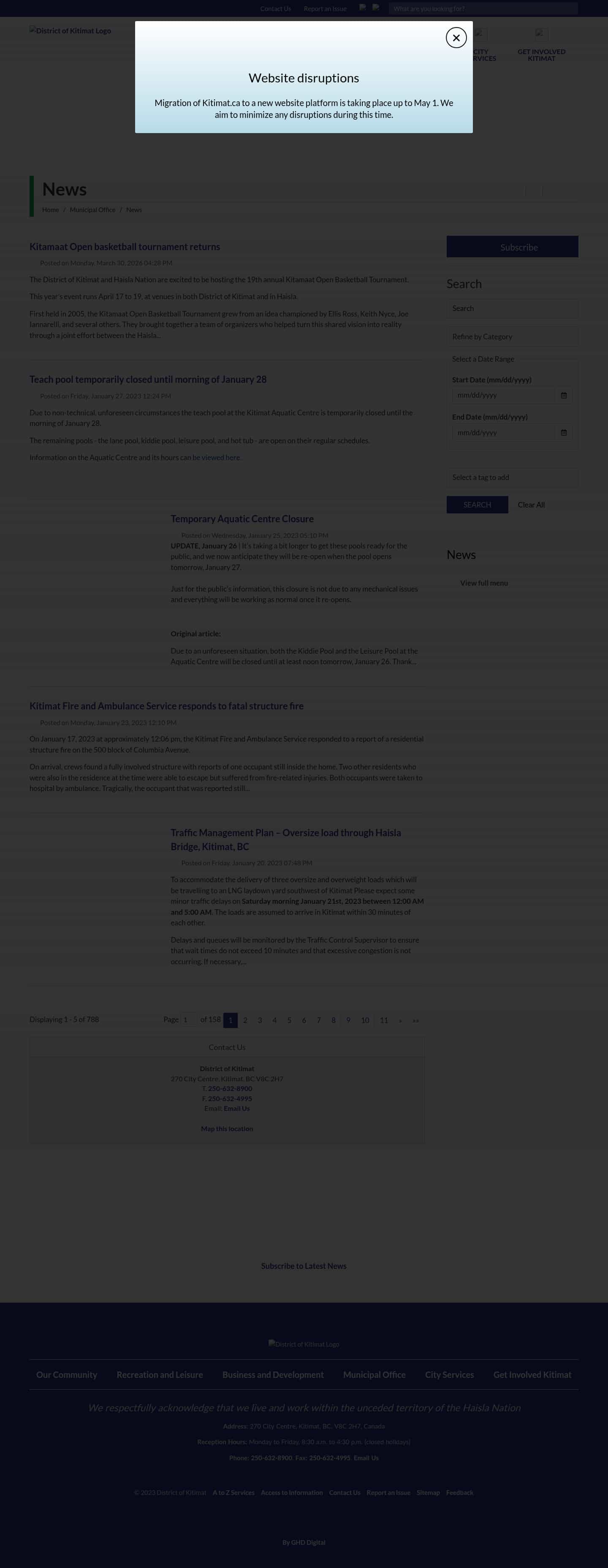 Latest website image capture