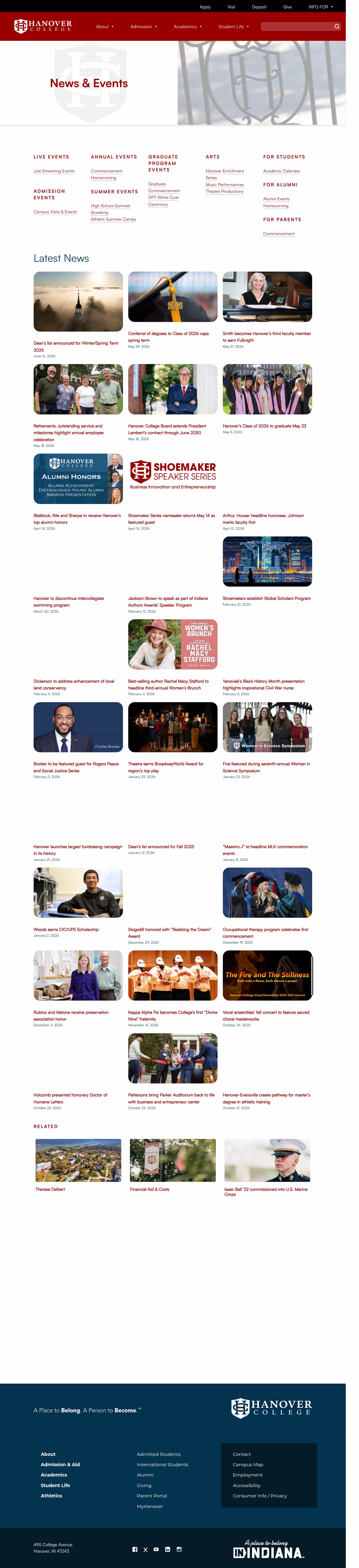 Latest website image capture