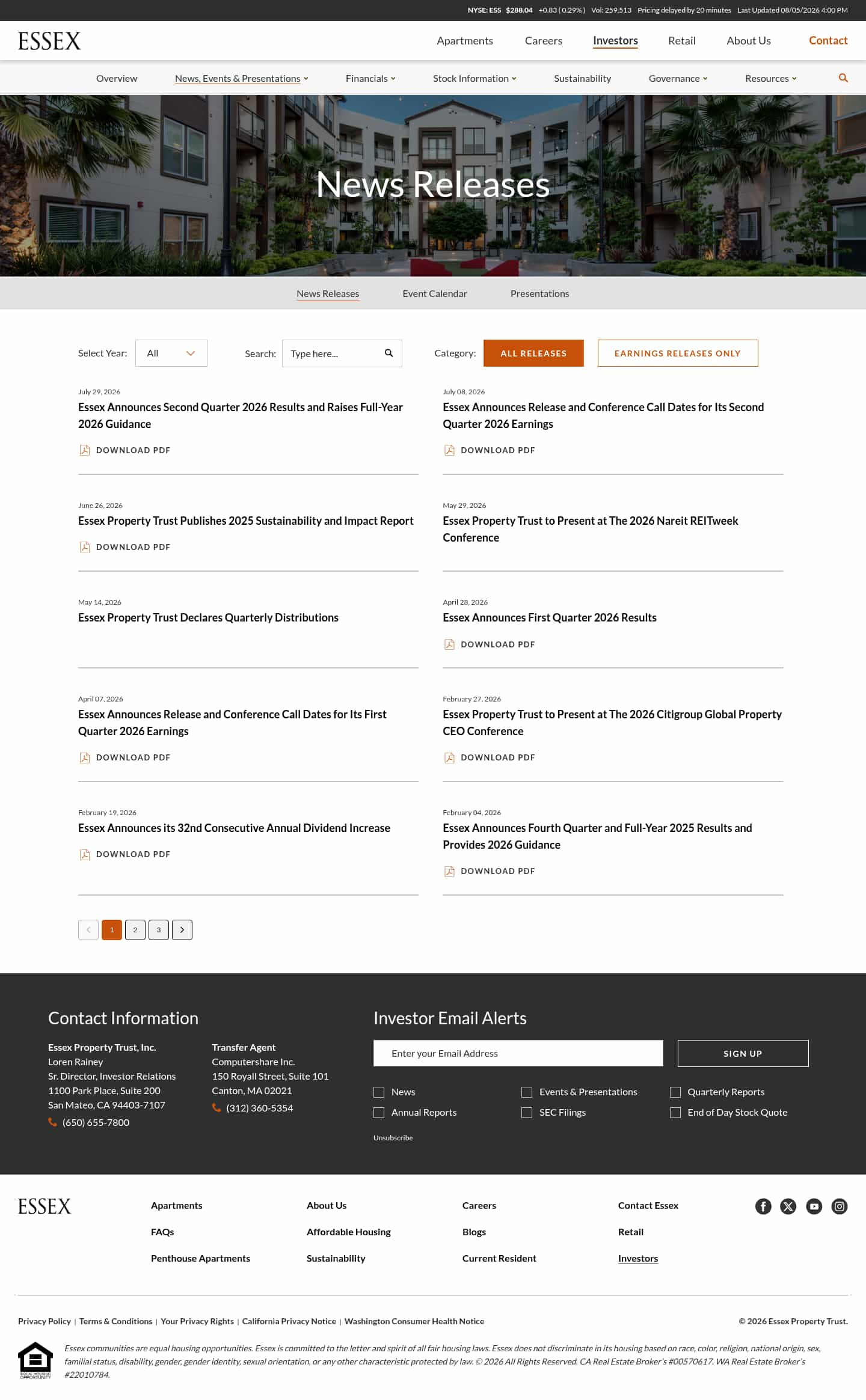 Latest website image capture
