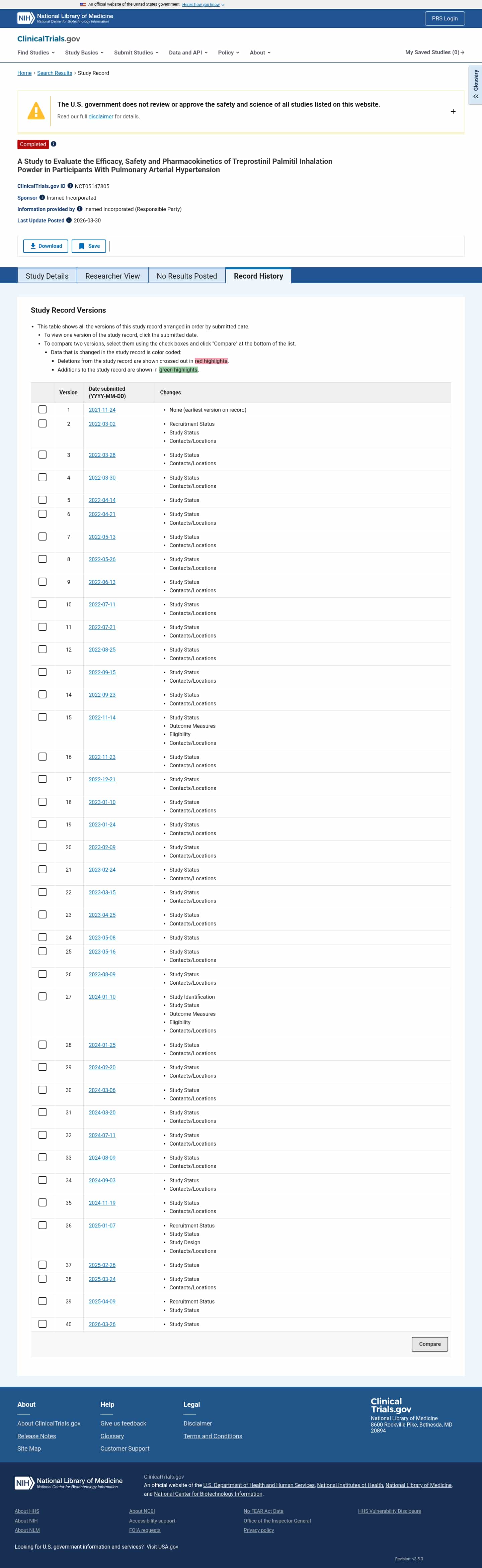Latest website image capture