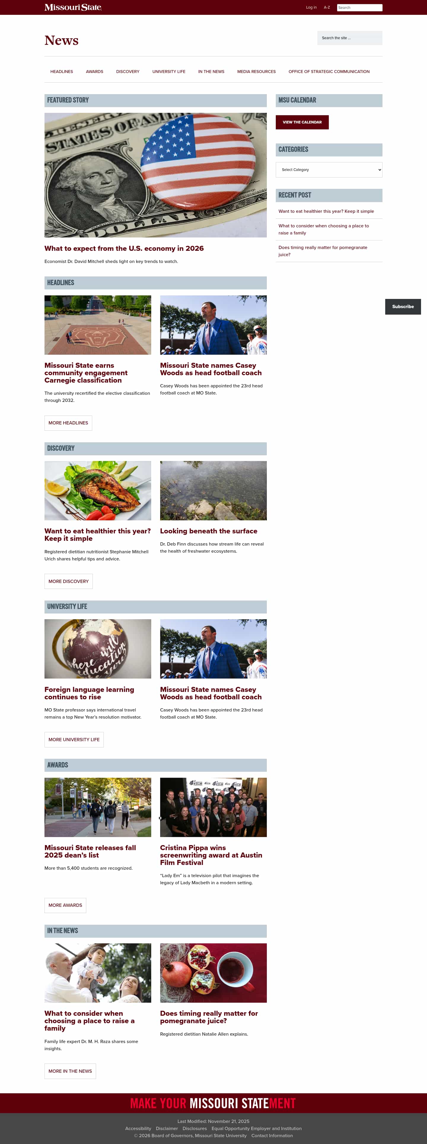 Latest website image capture