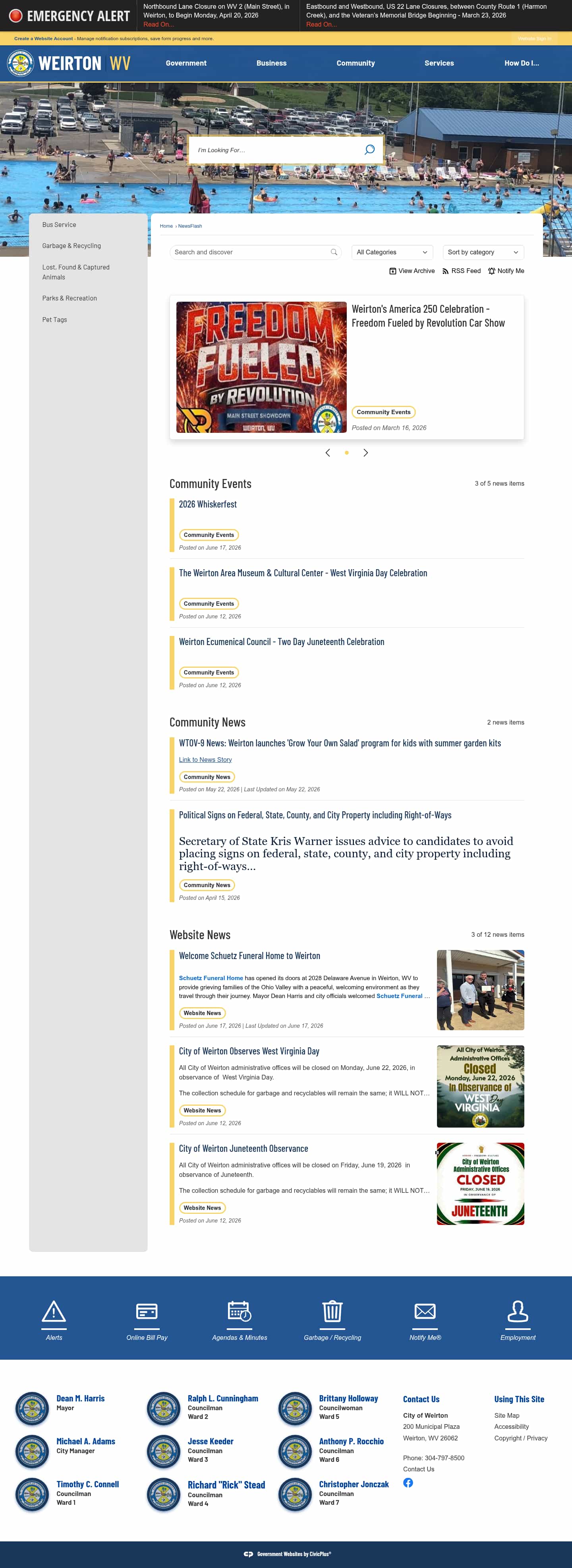 Latest website image capture