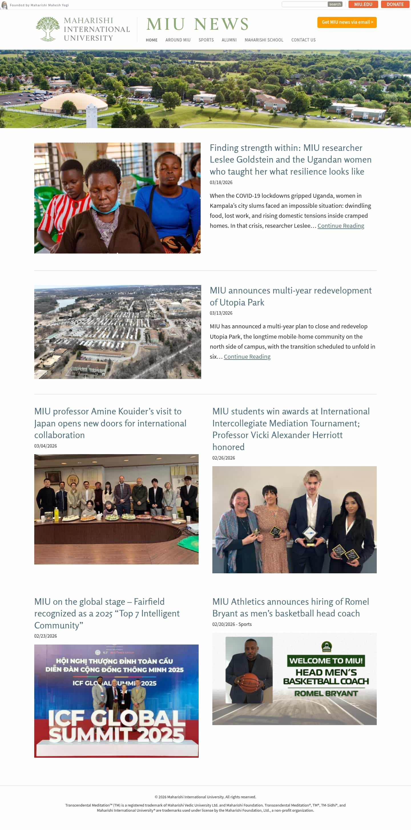 Latest website image capture