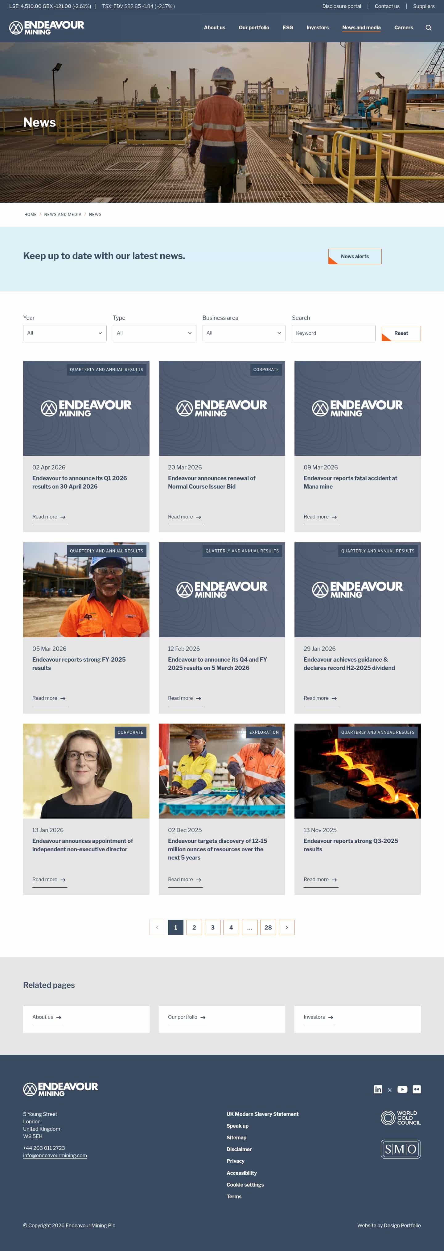 Latest website image capture