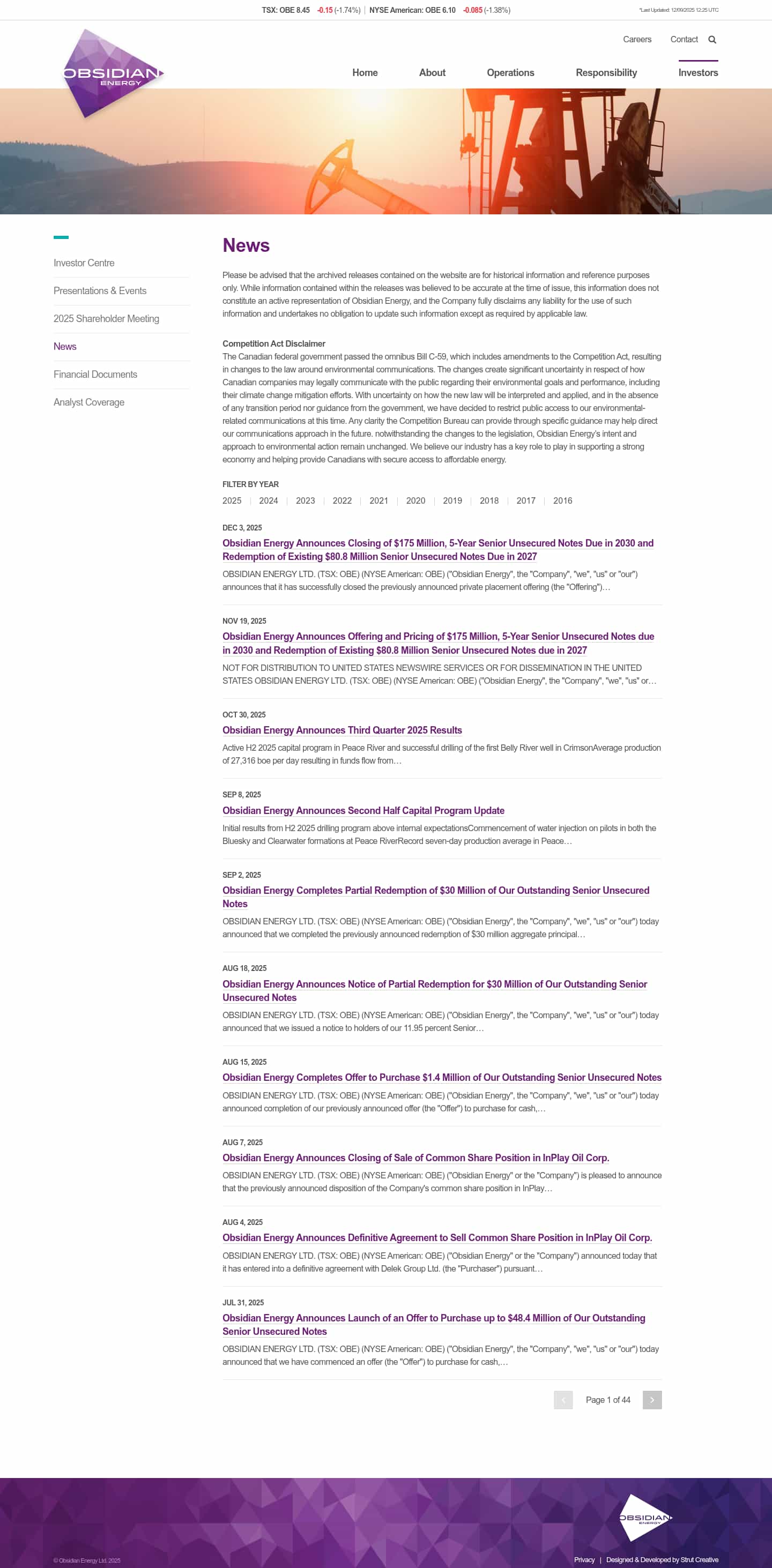 Latest website image capture