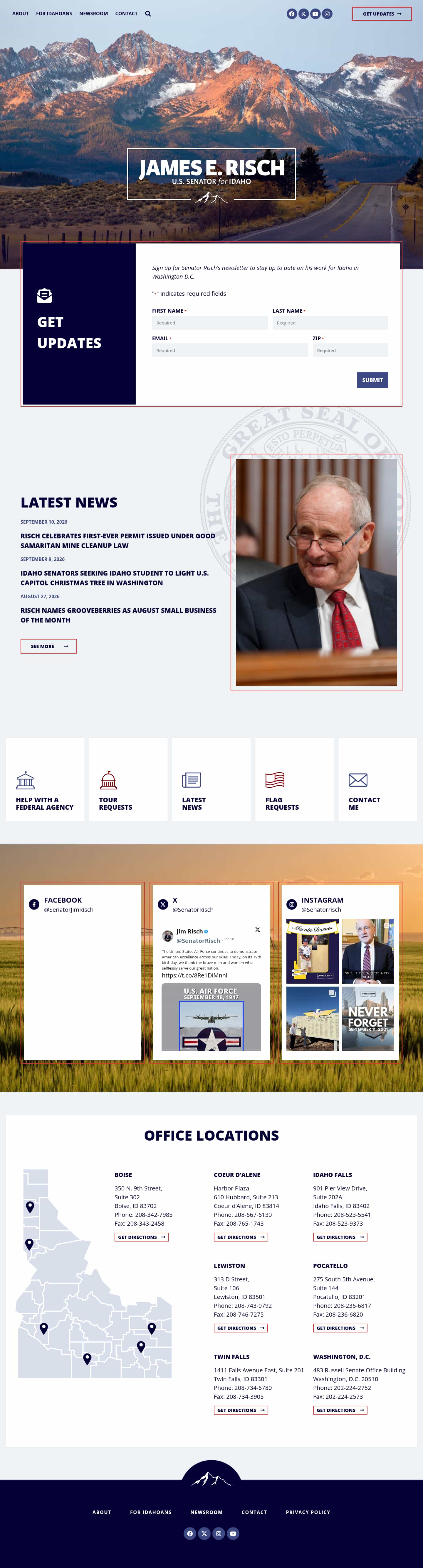Latest website image capture