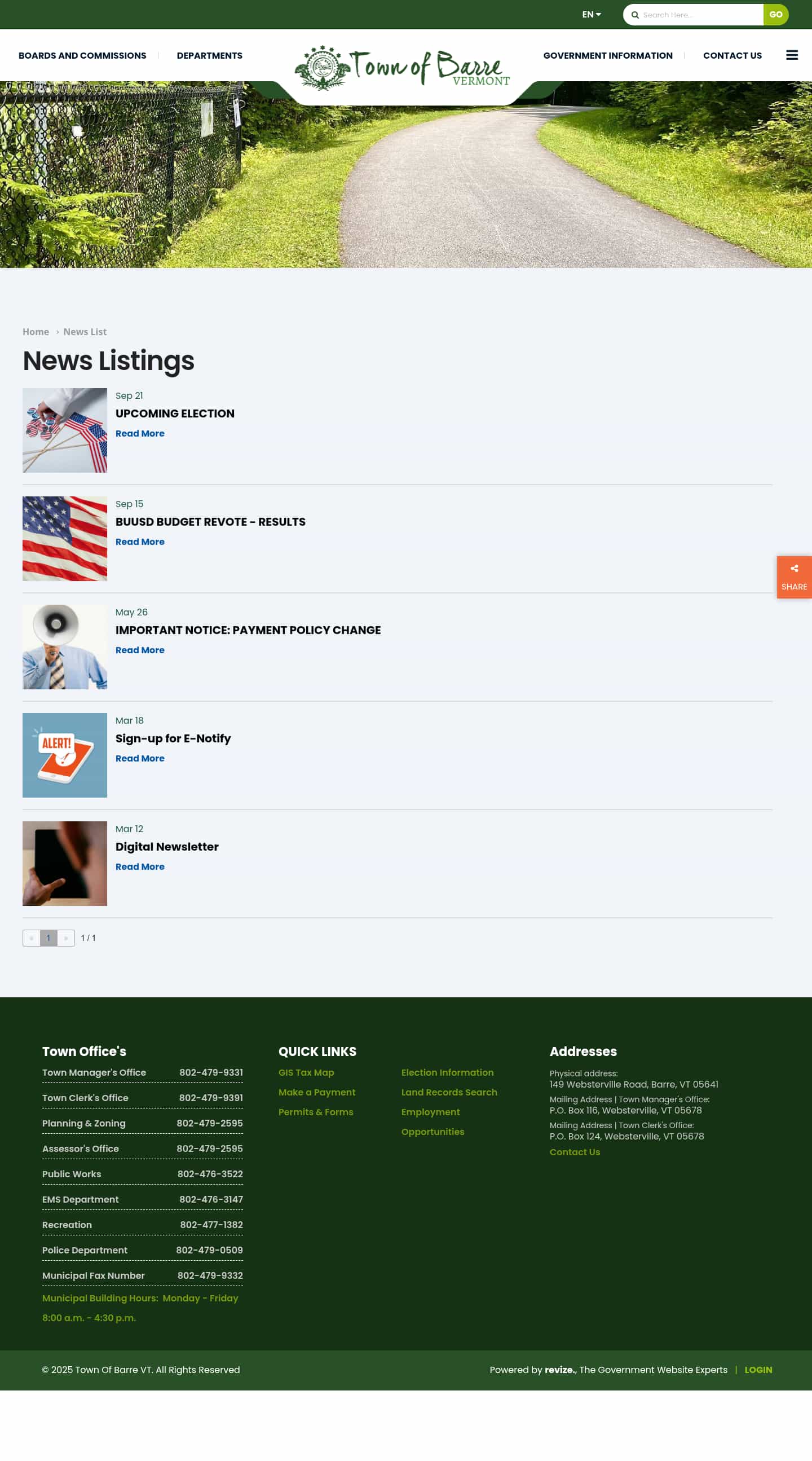 Latest website image capture
