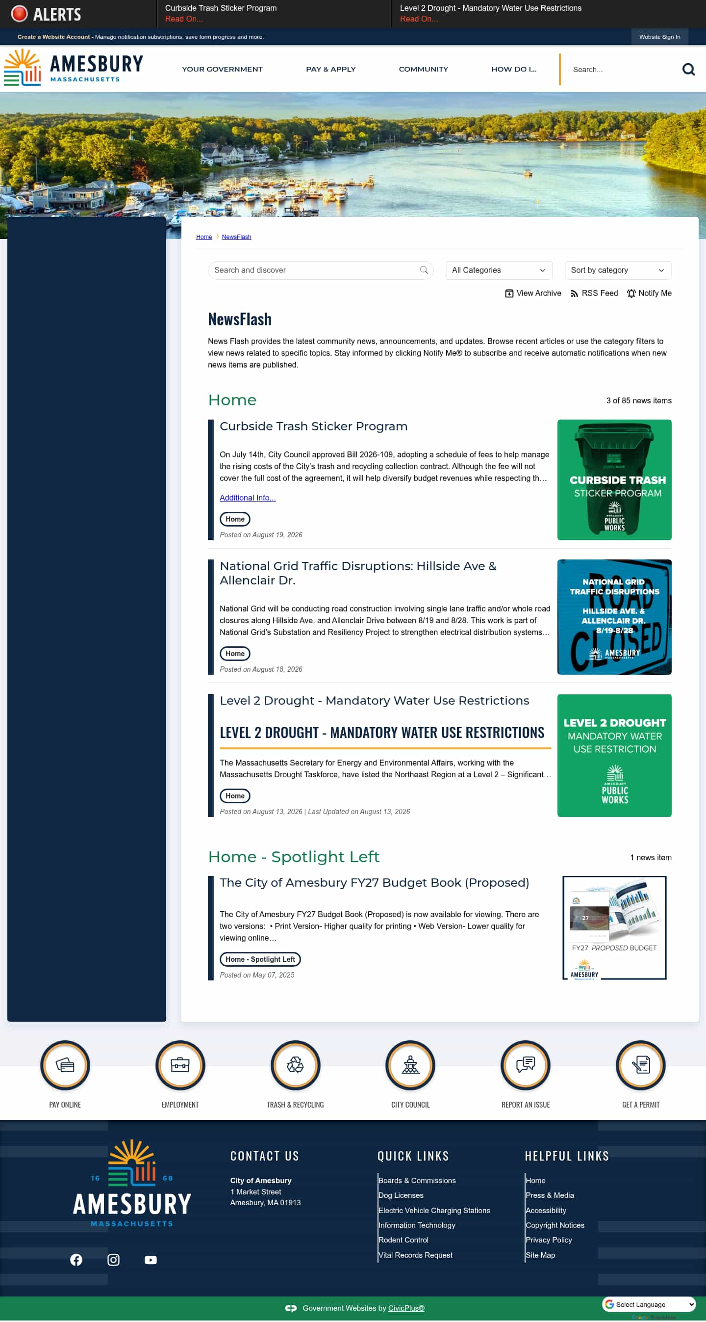 Latest website image capture