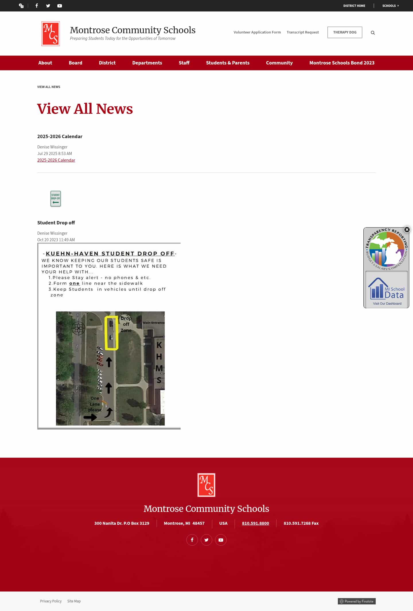 Latest website image capture