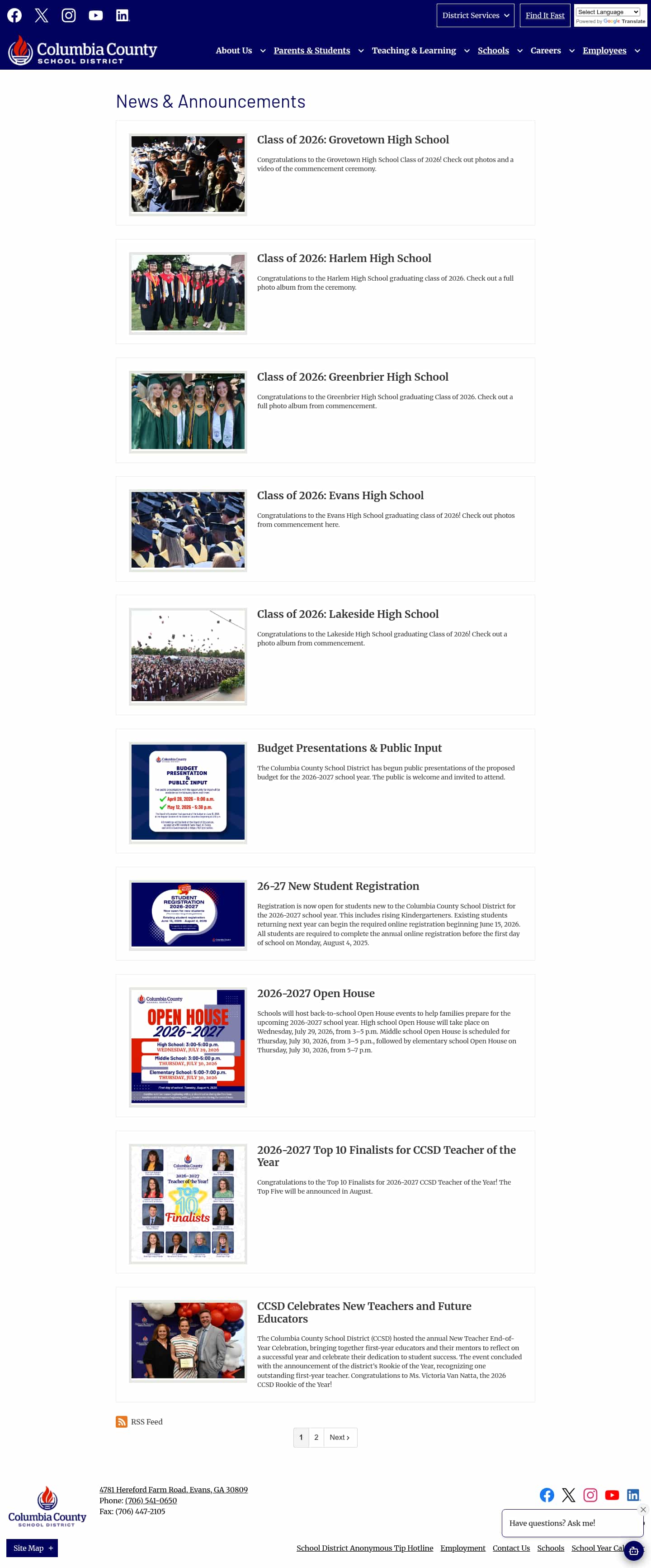 Latest website image capture
