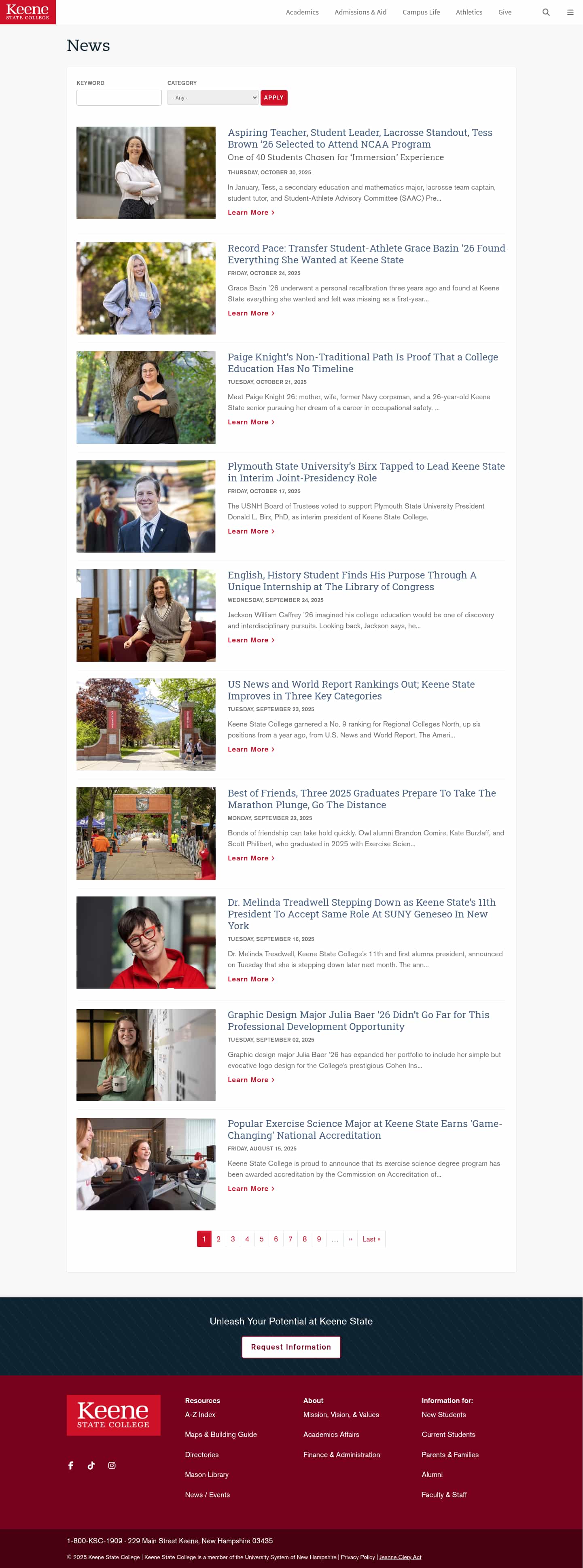 Latest website image capture