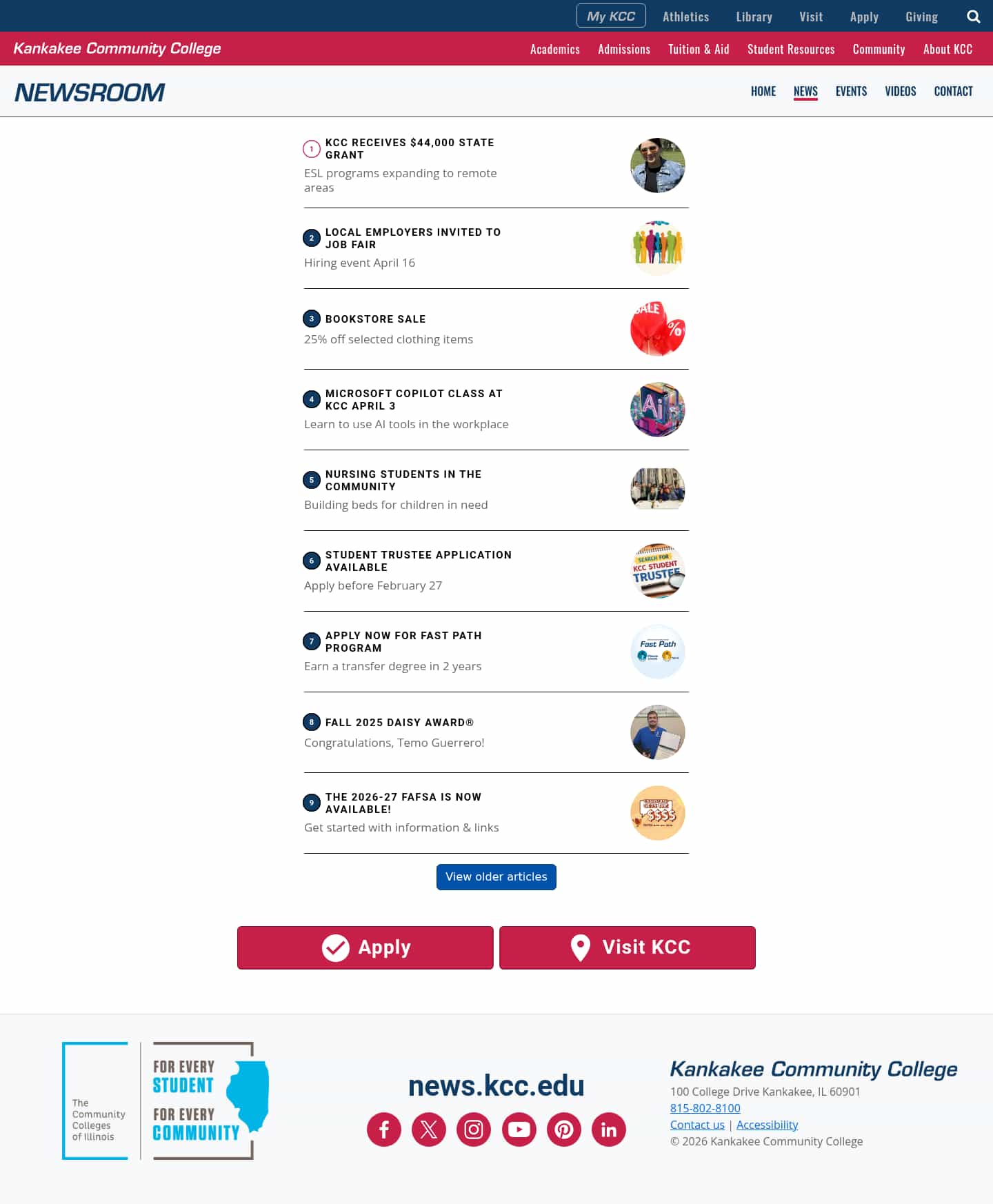 Latest website image capture