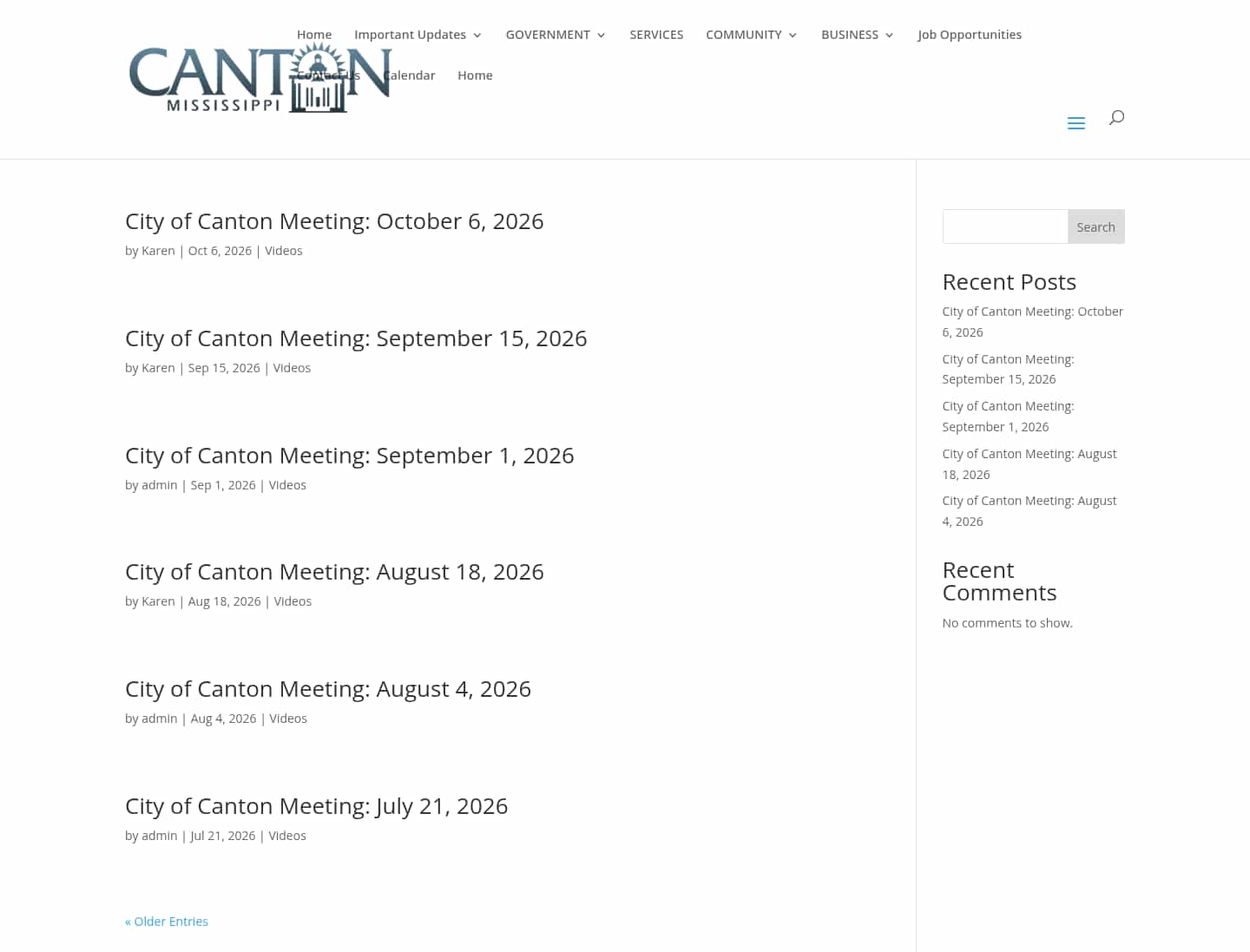Latest website image capture