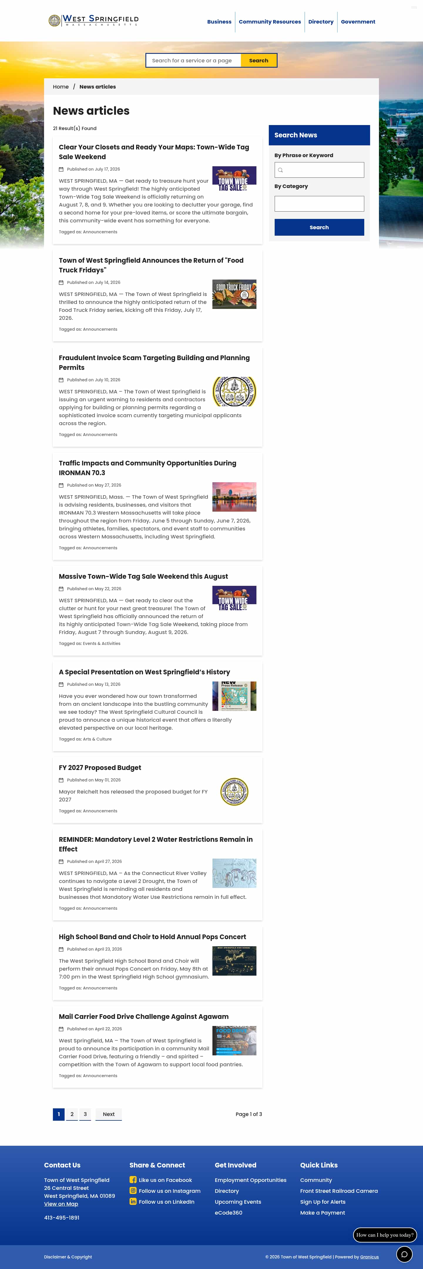 Latest website image capture