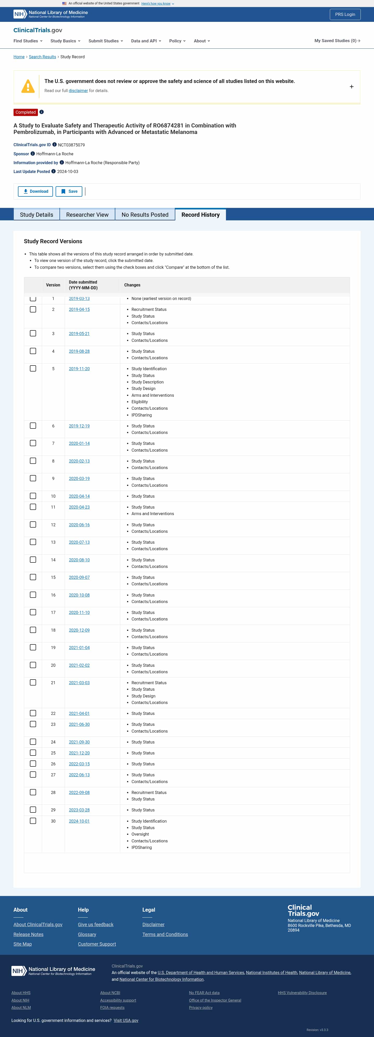 Latest website image capture