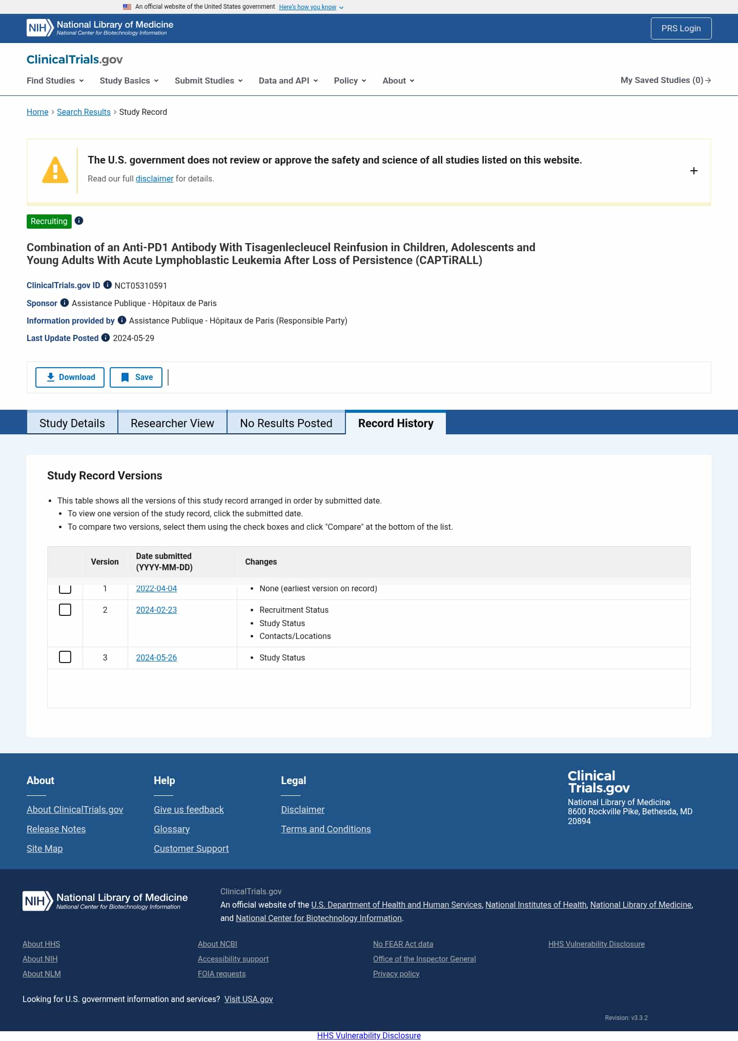 Latest website image capture