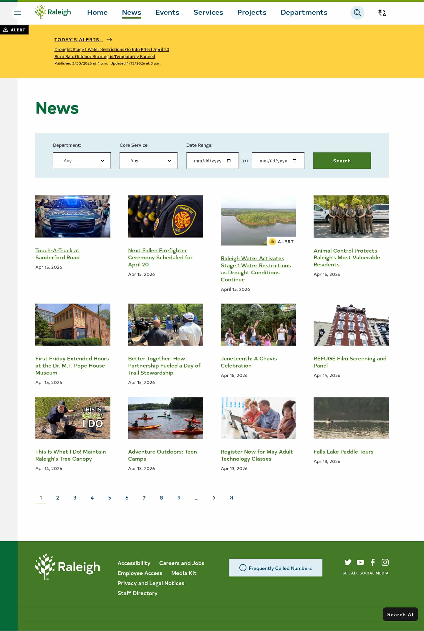 Latest website image capture