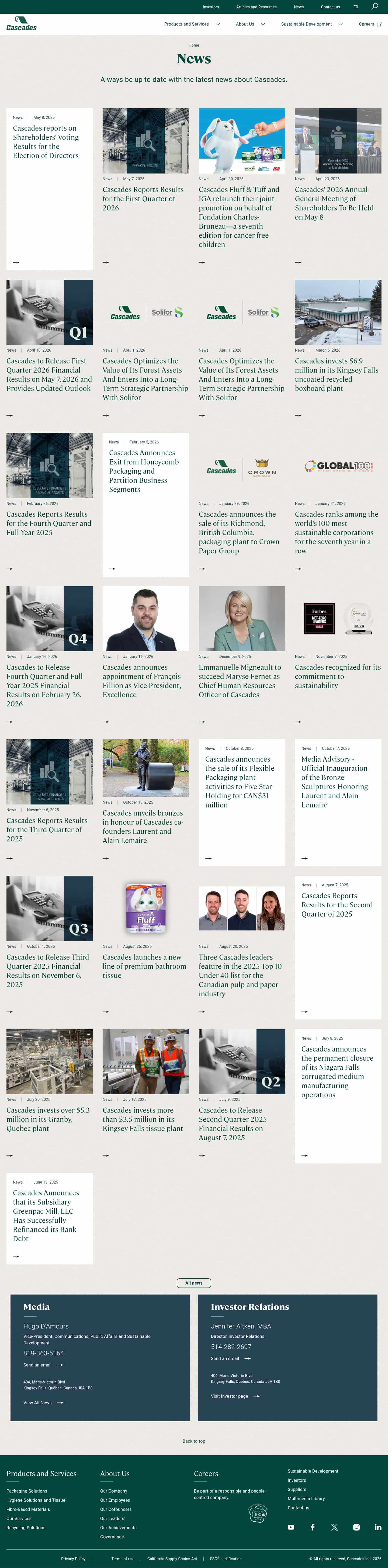 Latest website image capture