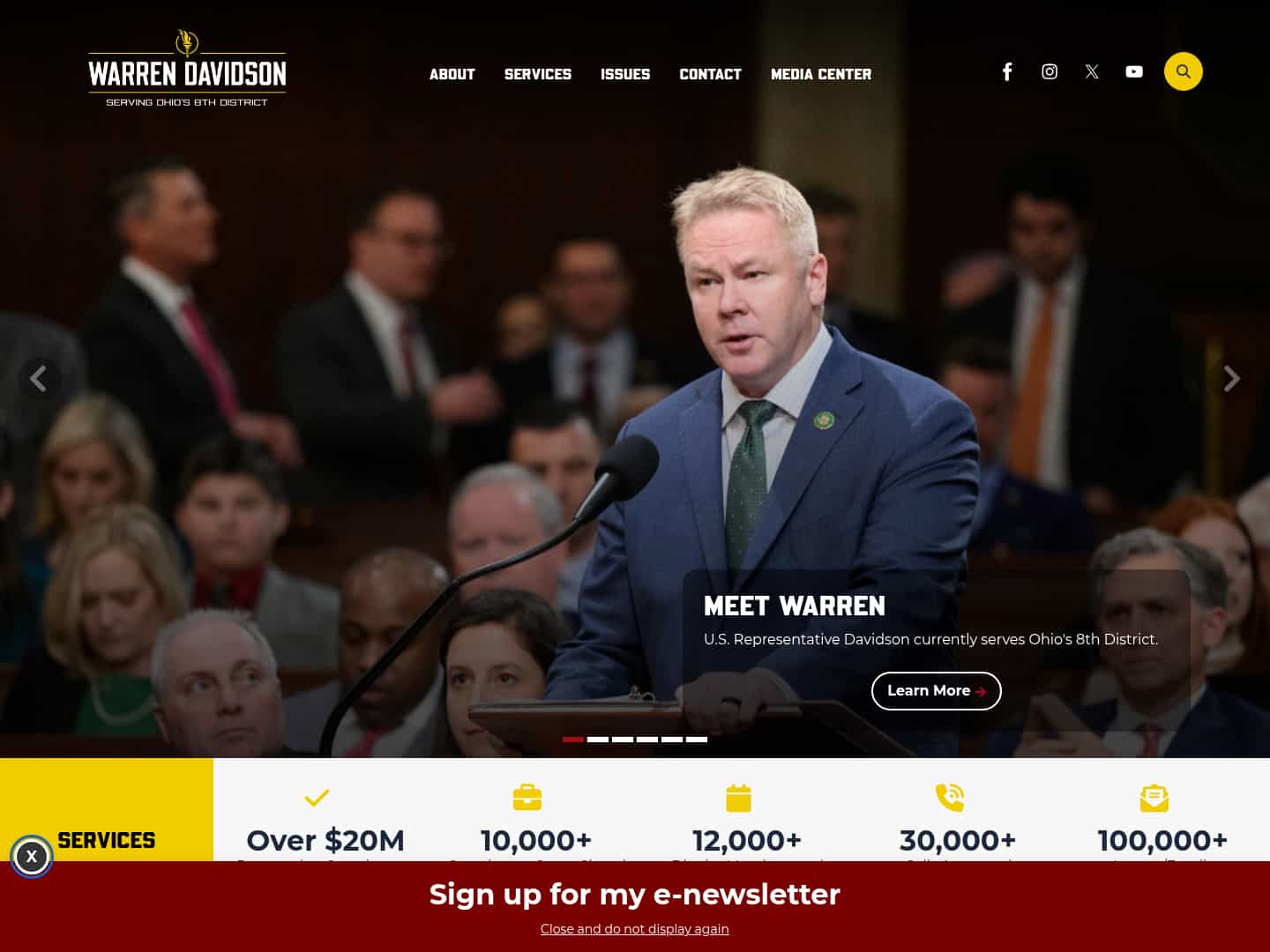 Latest website image capture