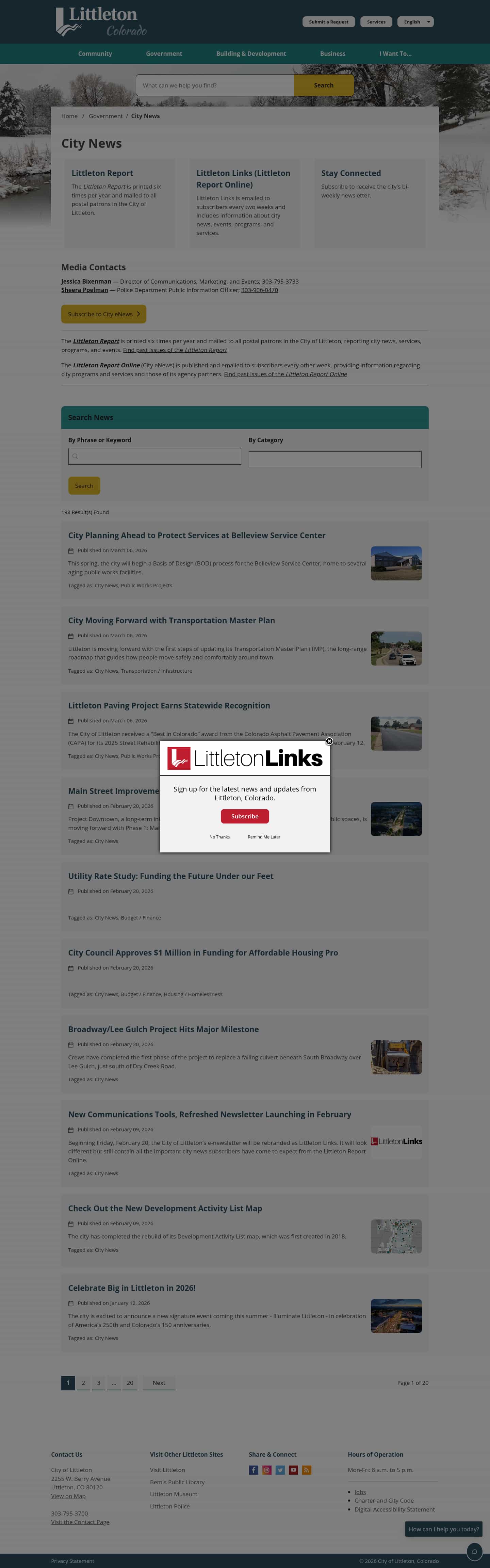 Latest website image capture